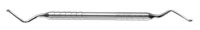 Lucas Bone Curette 86, Double Ended, 2.9mm Rounded Tip, Stainless Steel, Each - Lucas Bone Curette 86 - Image 1