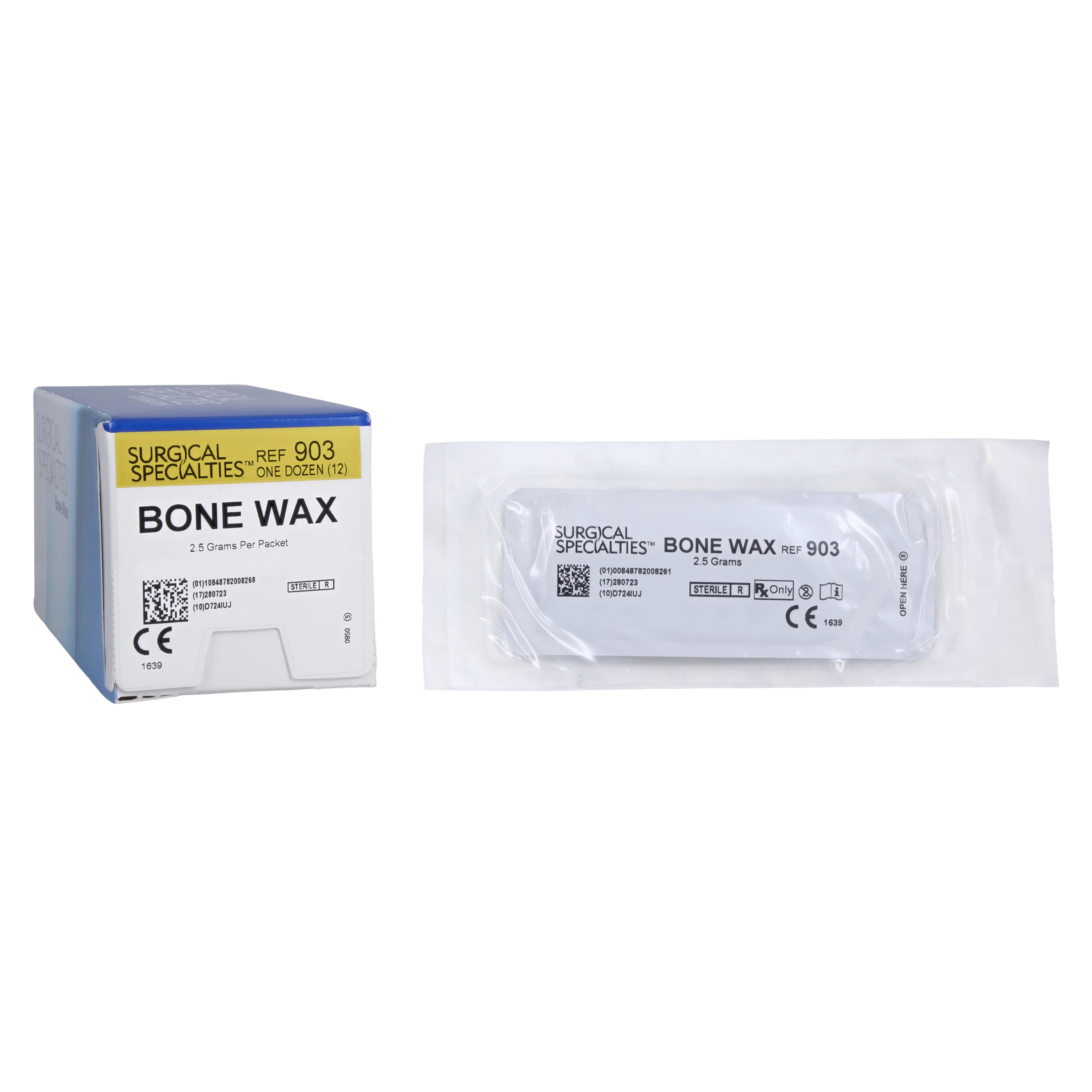 Surgical Specialties Look White Bone Wax, 2.5g, 12/Box, LOK-903 - Surgical Specialties - Look White Bone Wax 2.5g - Image 1