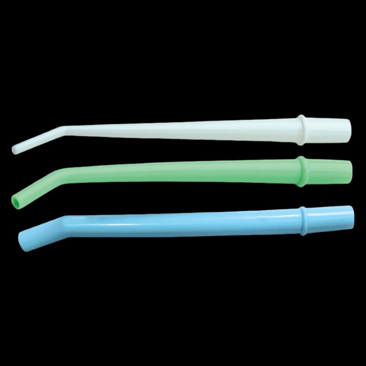 Vista Apex Surgical Evacuation Tubes, Green, 1/4" Diameter, 6" Length, Pre-Bent 30°, Autoclavable, 25/Bag, 403202 - Green, 1/4" Diameter, 25/Pkg., 403202 - Image 1