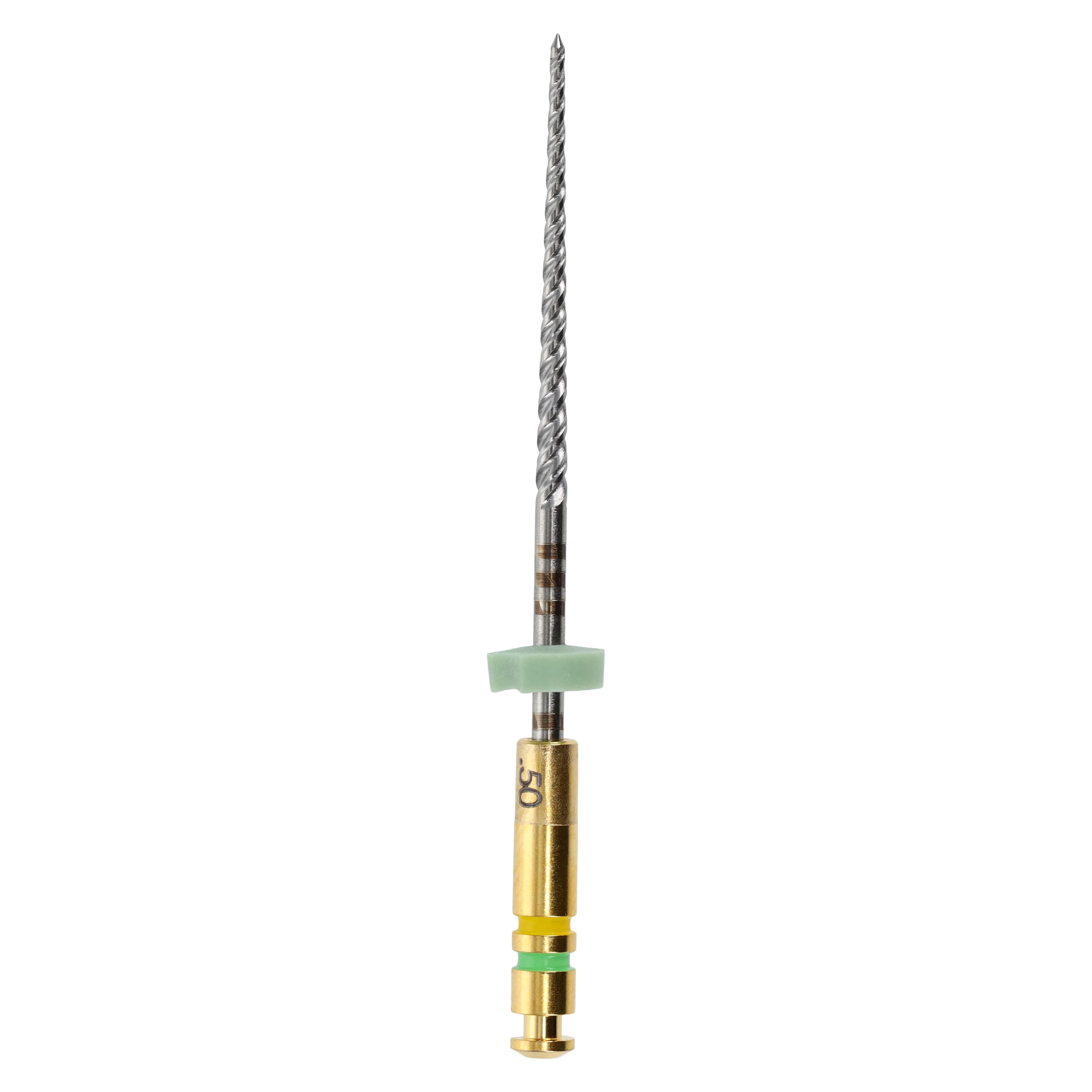 K3 Nickel-Titanium Rotary Endodontic Files, 25 mm, 0.04 Taper, #50, Yellow, 6/Pk, 825-4505 - K3 Rotary Nickel Titanium Files 25 mm - Image 1