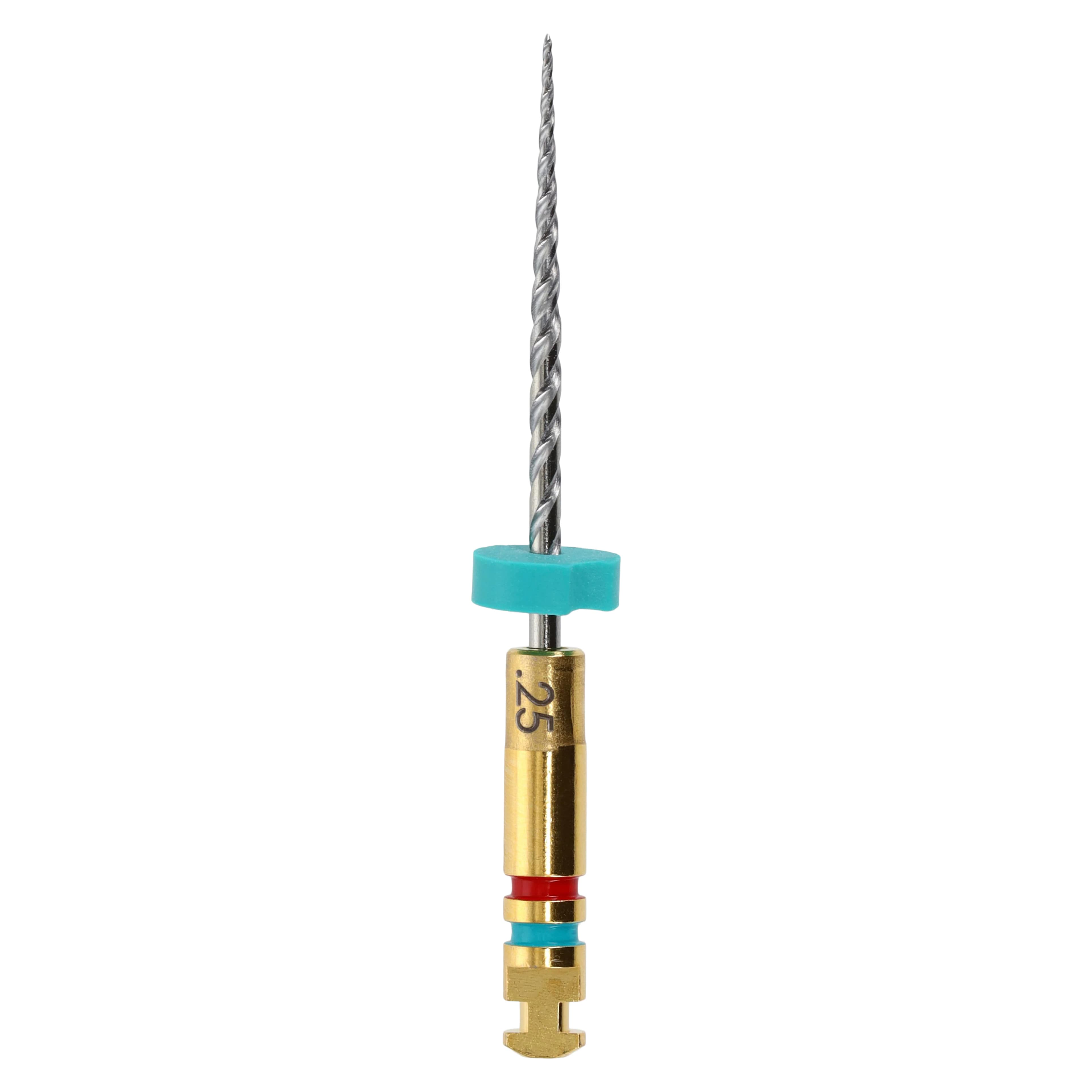 K3 Nickel-Titanium Rotary Endodontic Files, #25 Tip, 0.08 Taper, 17 mm, Red, 6/Pk, 830-8257 - K3 Rotary Nickel Titanium Files 17 mm - Image 1