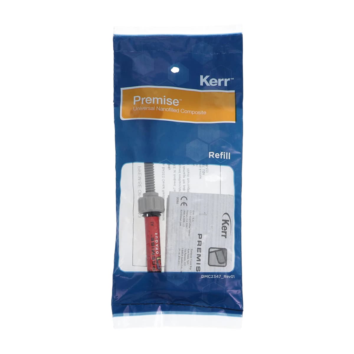 Premise Universal Nanofilled Composite Restorative, Opaque A3, 4 g Syringe Refill, 32636 - Premise Opaque Shade A3 4g Syringe Refill - Image 1