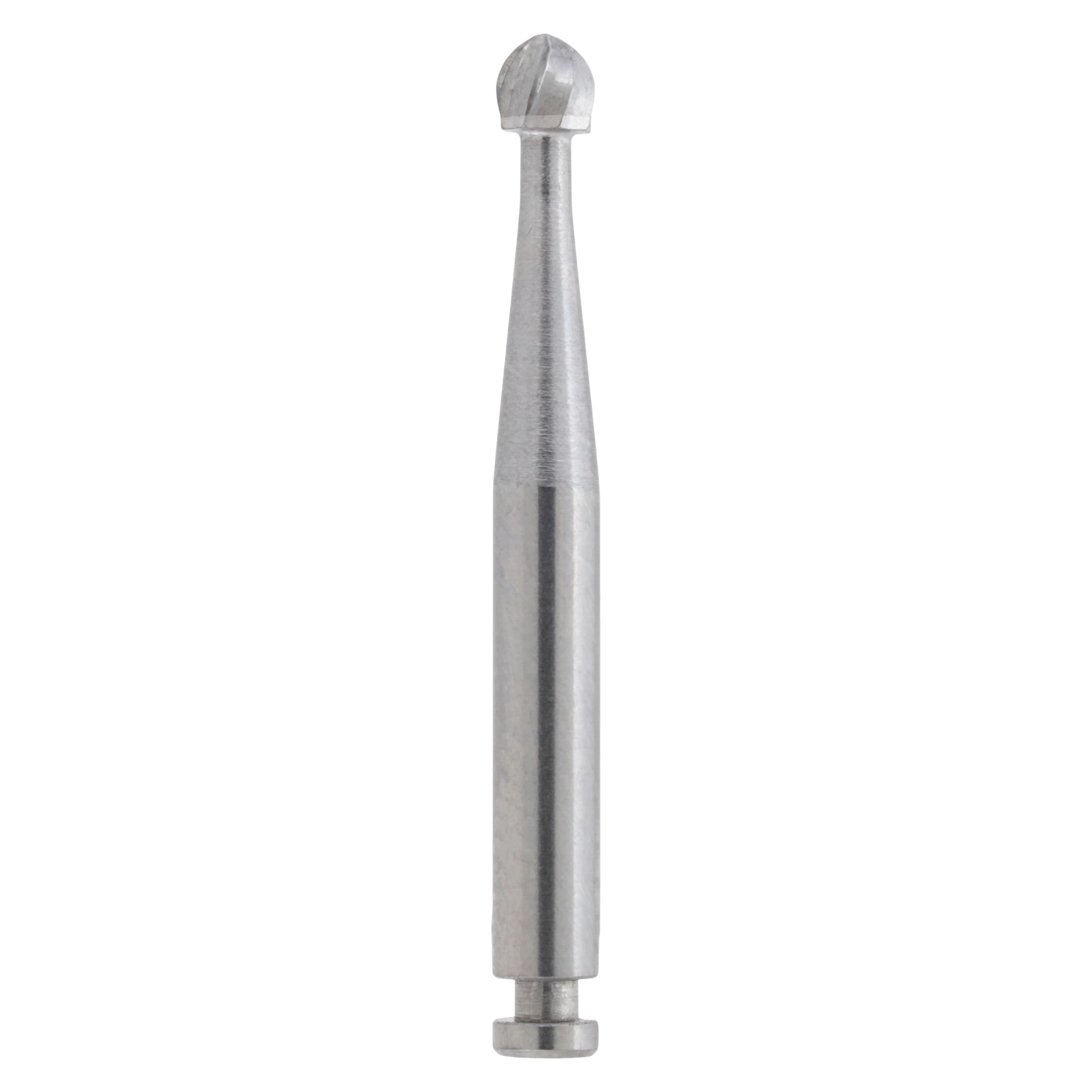 Meisinger Singles Sterile Carbide Bur, RA #8 Round, 2.3 mm Head, 25/Pk, HM1-023-RA - Meisinger RA Sterile-Packed Carbide Burs - #8 - Image 1