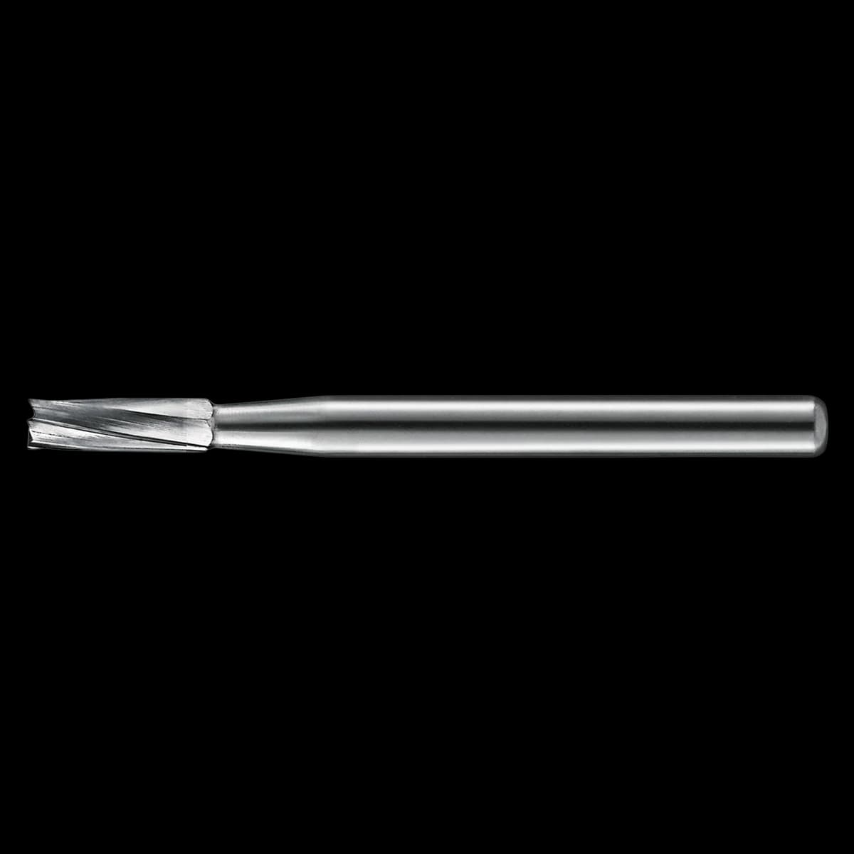 Kerr (KaVo Kerr) Carbide Bur #57 FGSS, Straight Flat End, 6 Flutes, 1 mm Diameter, 3.7 mm Length, 10/Pk - Kerr Operative Carbide Burs FGSS 57 10/Pk - Image 1