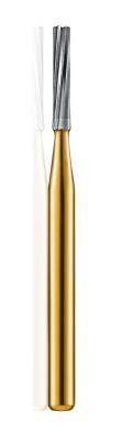 Kerr Trimming & Finishing Carbide Bur FG 7572, Straight Finishing, 12 Flute, Friction Grip, 10/Pk, FG7572-KC0 - Kerr Trimming & Finishing Carbide Burs FG 7572 10/Pk - Image 1