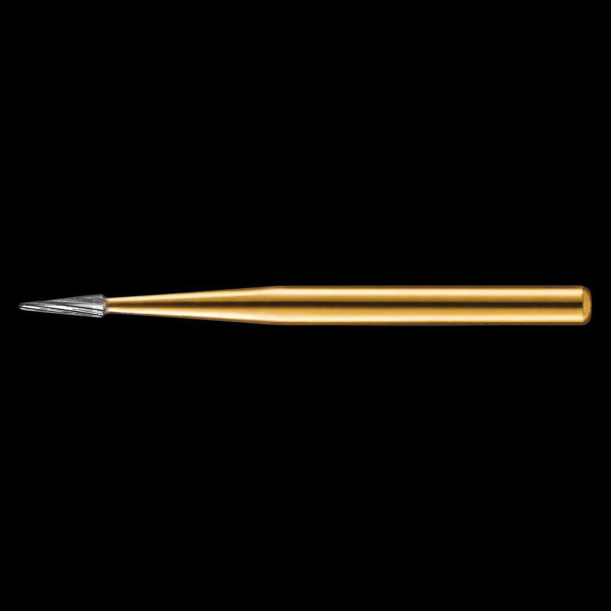 KaVo Kerr Operative T&F 12-Bladed Carbide Bur, FG, Taper Finishing, 1.0 mm, 10/Pk, FG7611-KC0 - KaVo Kerr Operative T&F 12-Bladed Carbide Bur, FG, Taper Finishing, 1.0 mm, 10/Pk, FG7611-KC0 - Image 1