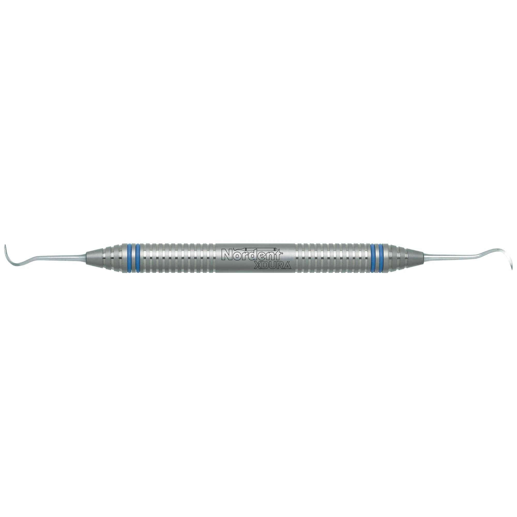 Nordent XDURA Universal Scaler, Double-Ended Offset Sickle NMJ R138, DuraLite ColorRing Handle - NMJ Scaler/Universal R138 XDURA - Image 1