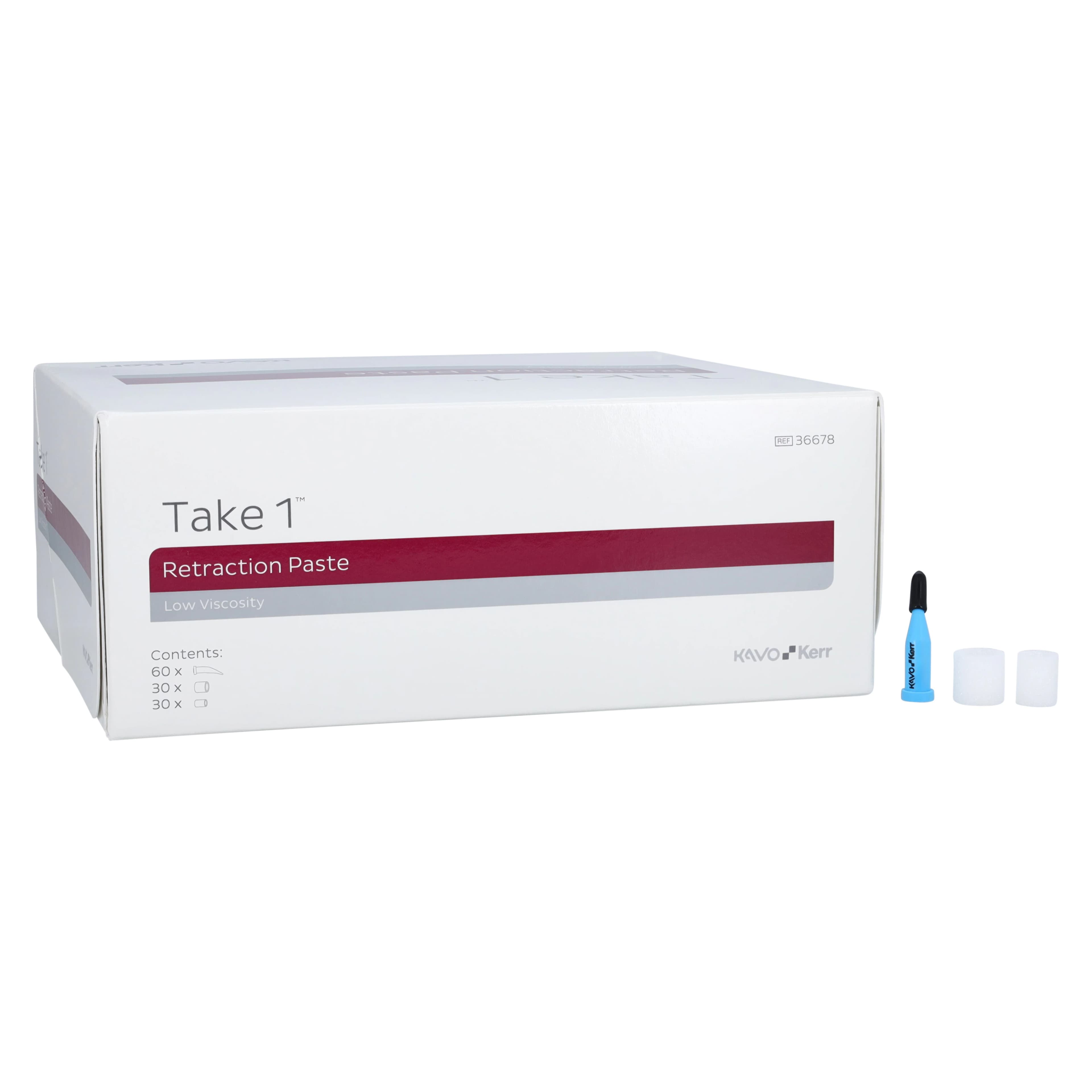Take 1 Retraction Paste, Low Viscosity, 60/Pk, 36678 - Take 1 Retraction Paste LV 60/Pk - Image 1