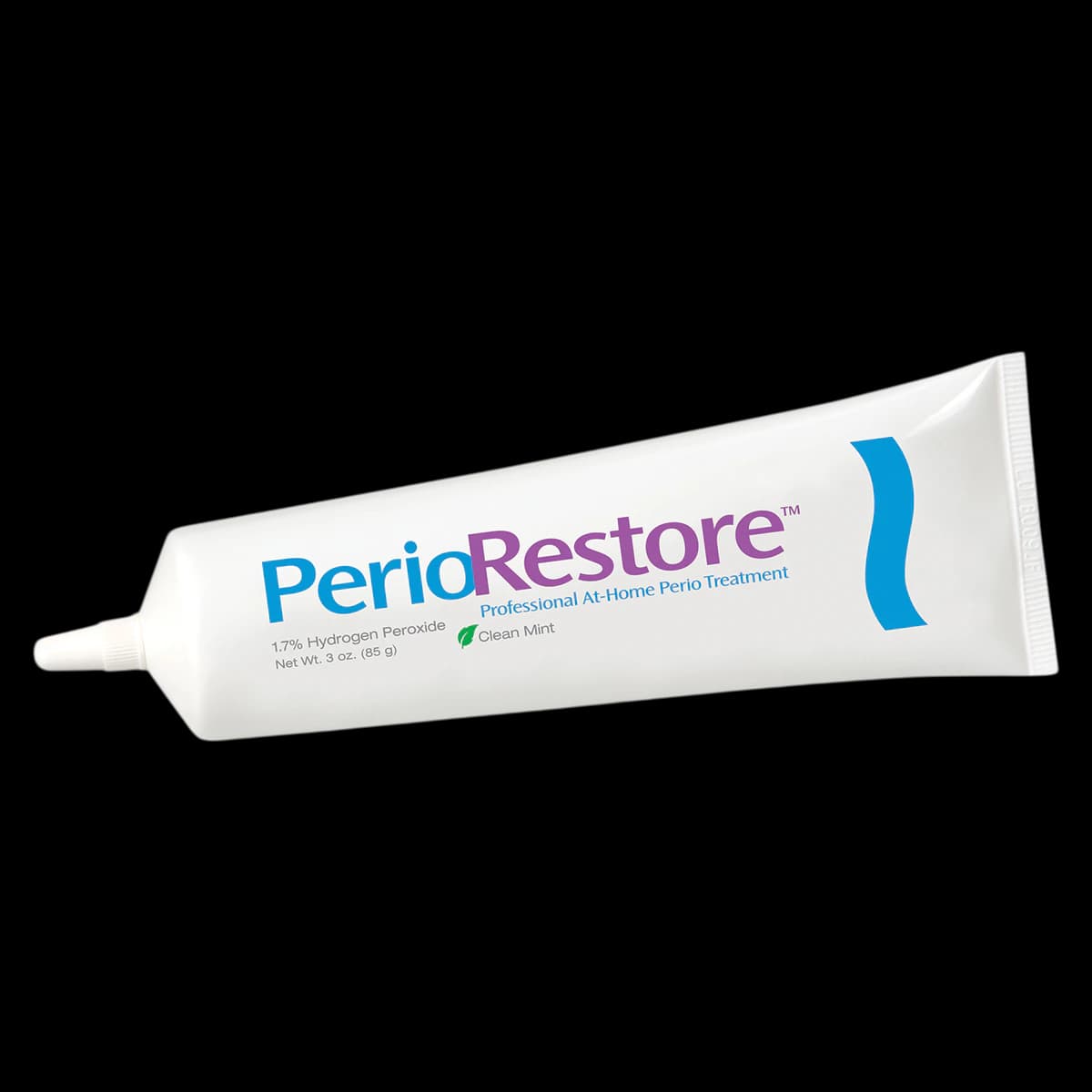 DenMat Perio Restore Oral Cleansing Gel, 1.7% Hydrogen Peroxide, Mint, 3 oz Tube, 6/Pk, 2620MT6 - Denmat - Perio Restore Gel 3oz x 6/Pk - Image 1