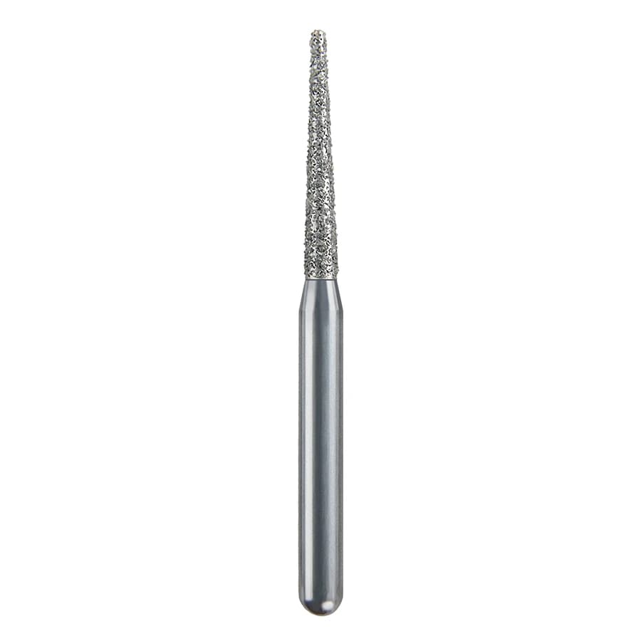 Spring Health Products #700.9 Coarse Flat End Taper Diamond Bur, FG, 847-012, Single-Use, 25/Pack - #700.9 Coarse Flat End Taper Spring Diamond FG 847-012 Single-Use Pack of 25 - Image 1