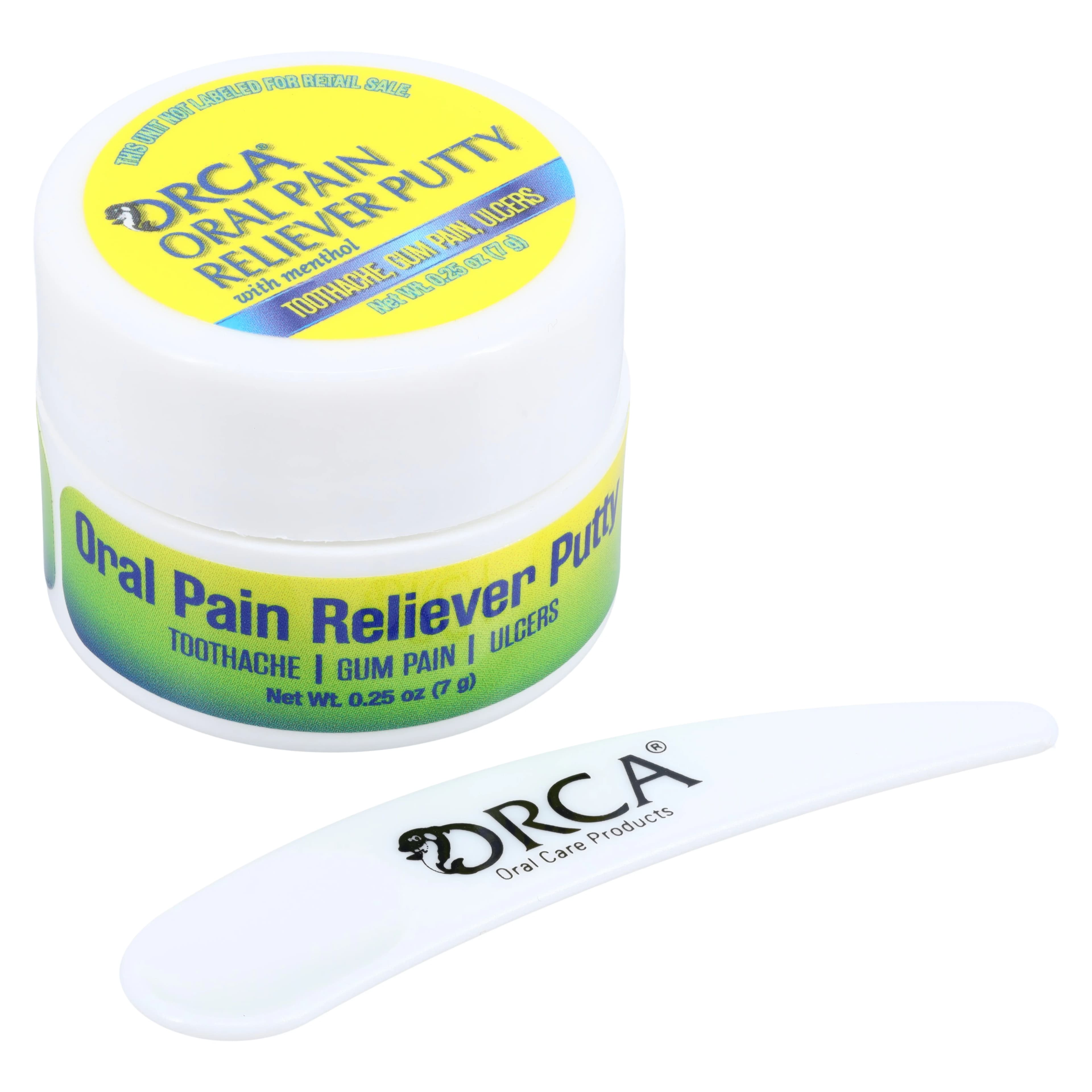 ORCA Pain Relief Putty for Dry Socket, 6 Jars/Case, 109905 - Pain Relief Putty 48 pack, 109905 - Image 1