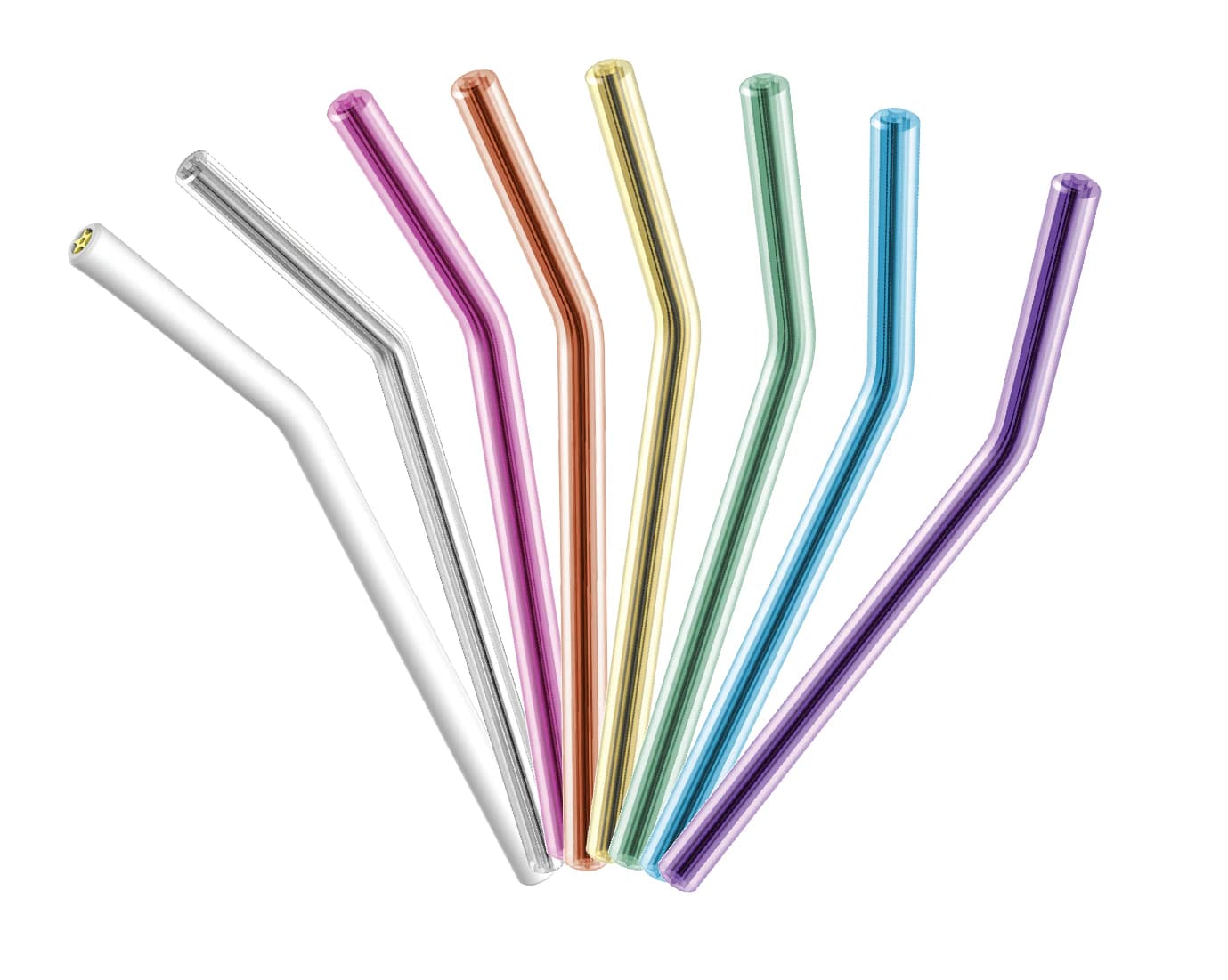 Pac-Dent SureTight Air/Water Syringe Tips, White with Yellow Core, 1500/Pk, 109-1500W - Pacdent - SureTight Air/Water Syringe Tips, White (Yellow Inside), 1500/pk, 109-1500W - Image 1