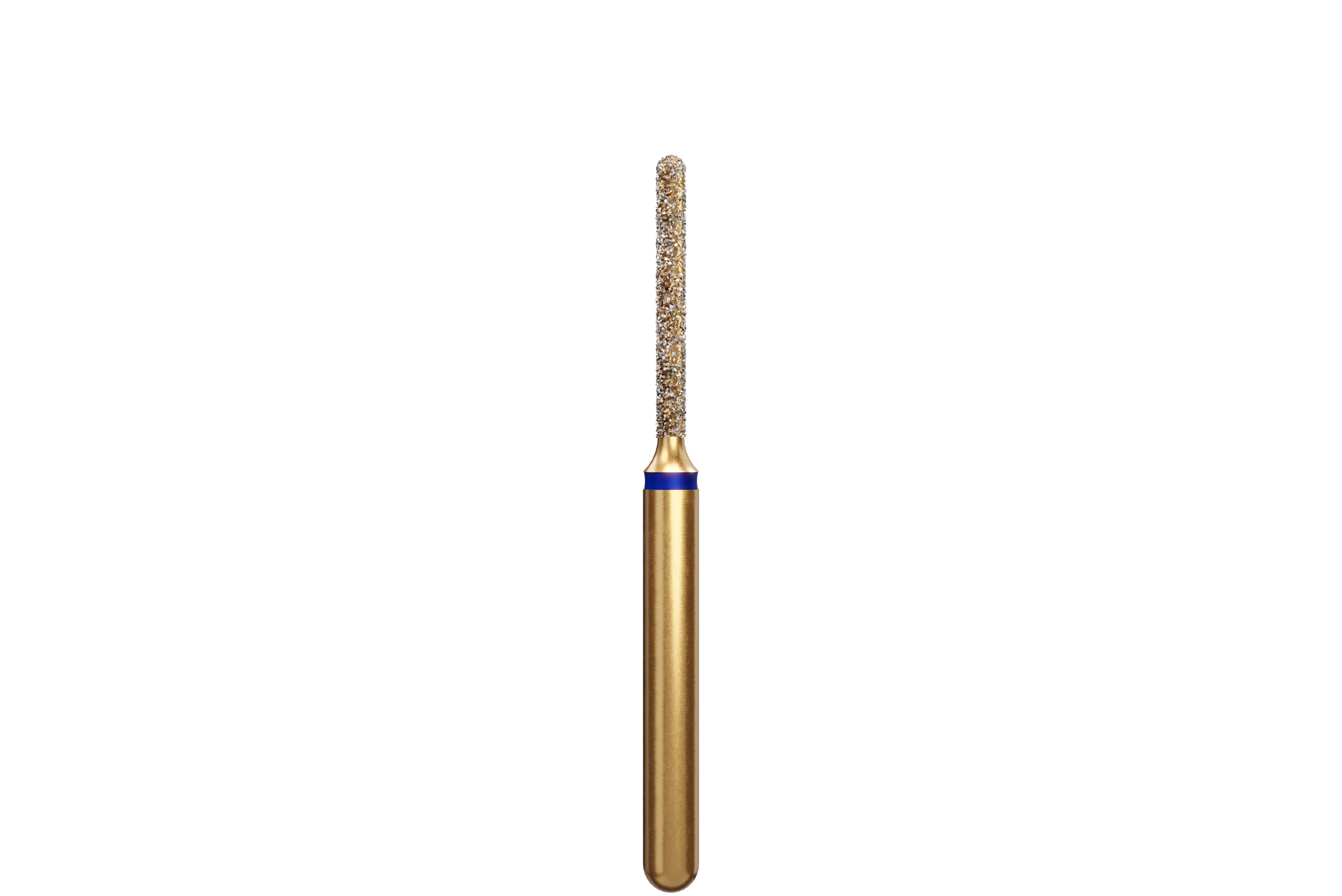 Alpen Multi-Use Diamond Bur, FG, Round End Cylinder, Medium, Blue, #881-010M, 1.0 mm Head, 8.0 mm Length, 5/Pk, 60032595 - Alpen Diamond Burs, FG, Wheel, Medium, Blue, # 881-010M, 5/Pk, 60032595 - Image 1