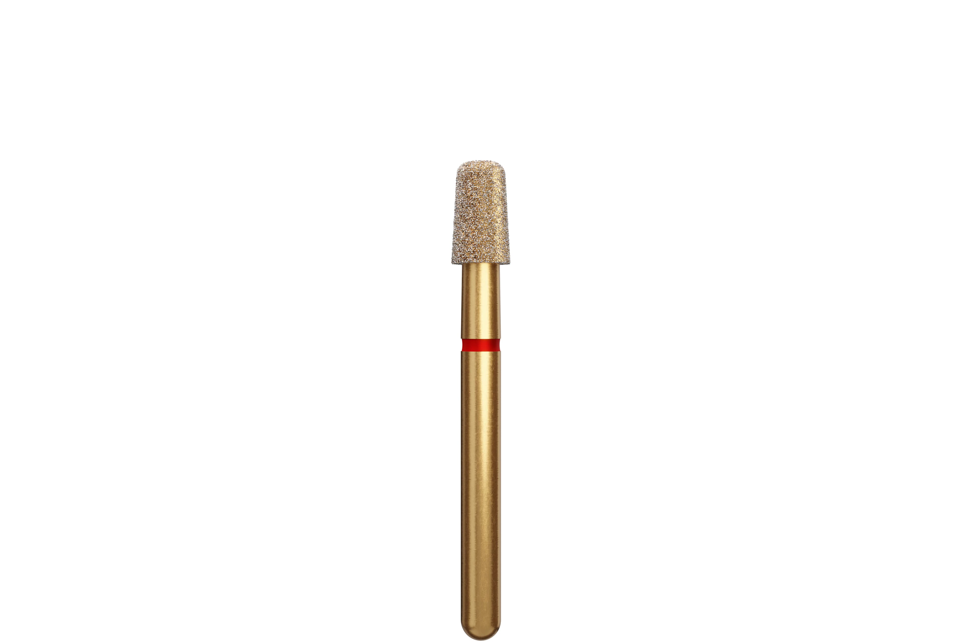 Coltene Alpen Multi-Use Diamond Bur, FG, Fine, Rounded Edge Taper, #845R-025, 2.5mm Head Diameter, 4mm Head Length, 5/Pkg - Alpen® Diamonds - Fine - #845R-025 (4.0) - Image 1