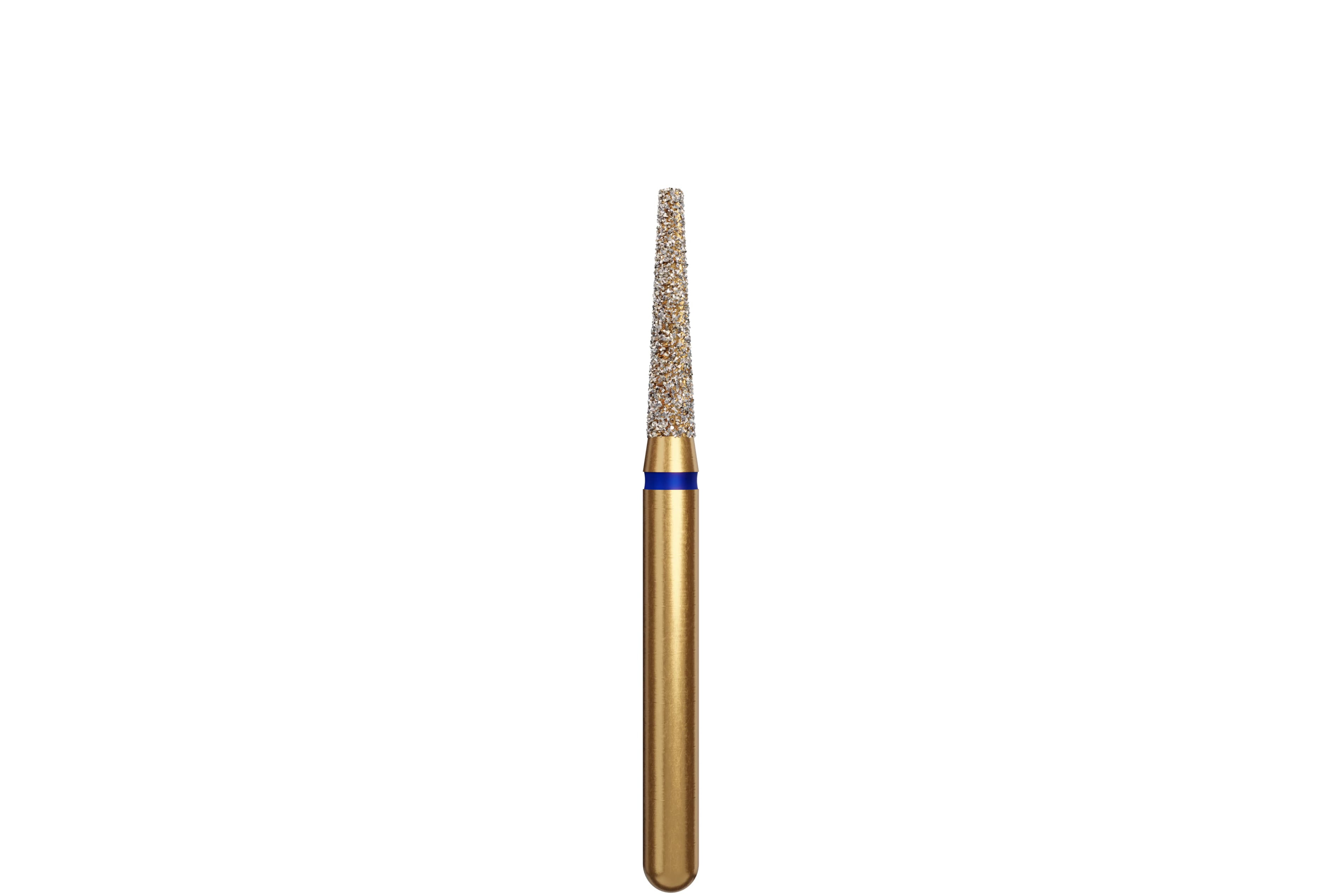 Coltene Alpen Multi-Use Multilayer Diamond Bur, FG, Medium Grit, Flat End Taper, #846-016 (7.0), 5/Pkg - Alpen® Diamonds - Medium - #846-016 (7.0) - Image 1