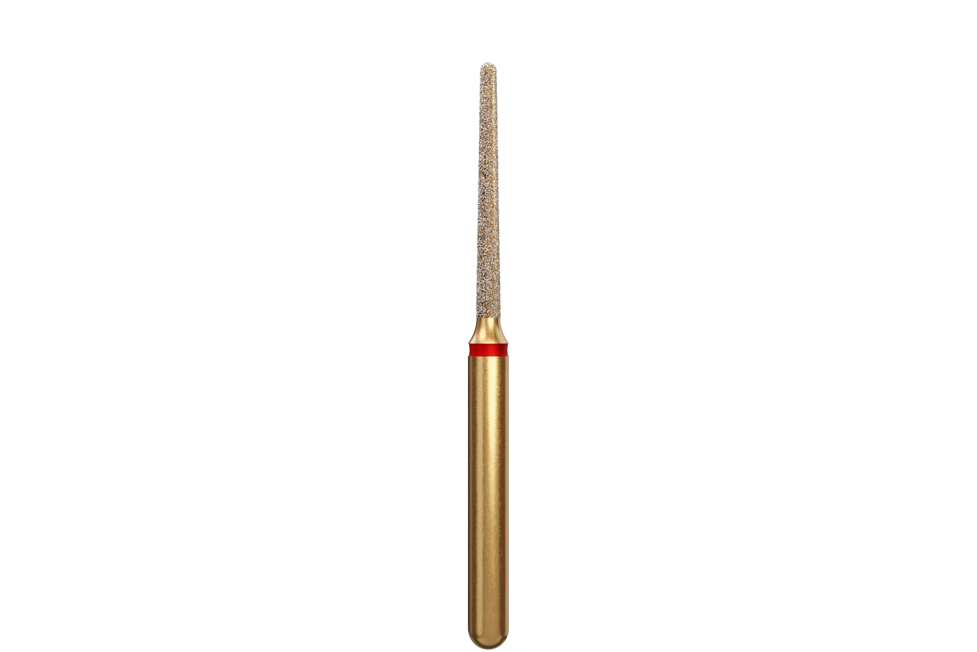 Alpen Diamond Bur, FG, Round End Taper, Fine, Red, #850-012F, 1.2 mm Head, 10 mm Head Length, 5/Pk, 60032195 - Alpen Diamond Burs, FG, Round End Taper, Fine, Red, # 850-012F, 5/Pk, 60032195 - Image 1