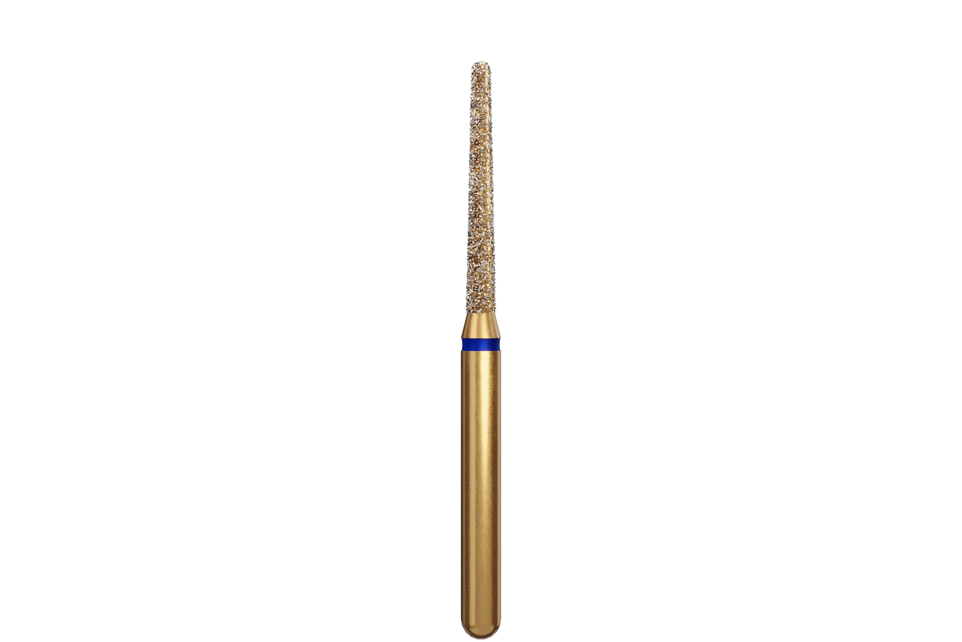 Coltene Alpen Multi-Use Multilayer Diamond Bur, FG, Medium, Round End Taper, #850-014, 5/Pkg - Alpen® Diamonds - Medium - #850-014 (10.0) - Image 1