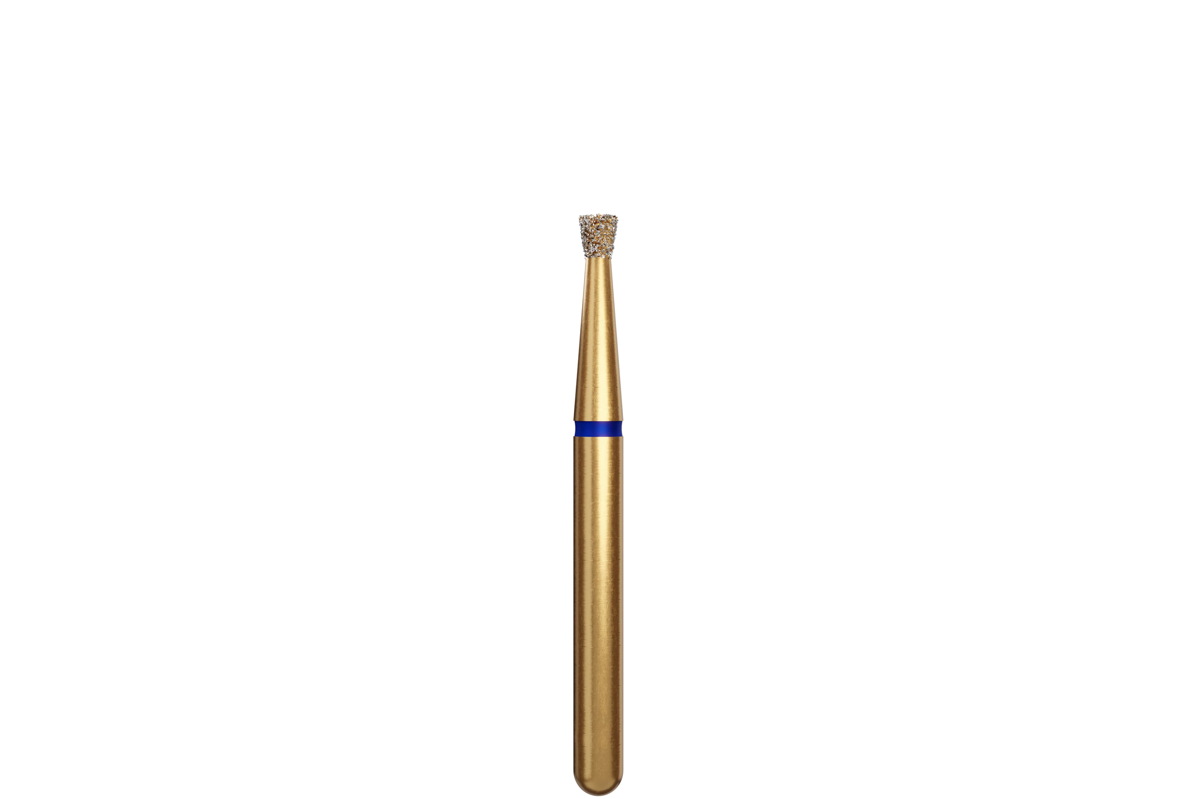 Coltene Alpen Multi-Use Multilayer Diamond Bur, FG, Medium Grit, Inverted Cone, #805-014, 1.4 mm Head Diameter, 5/Pkg - Alpen® Diamonds - Medium - #805-014 (1.4) - Image 1