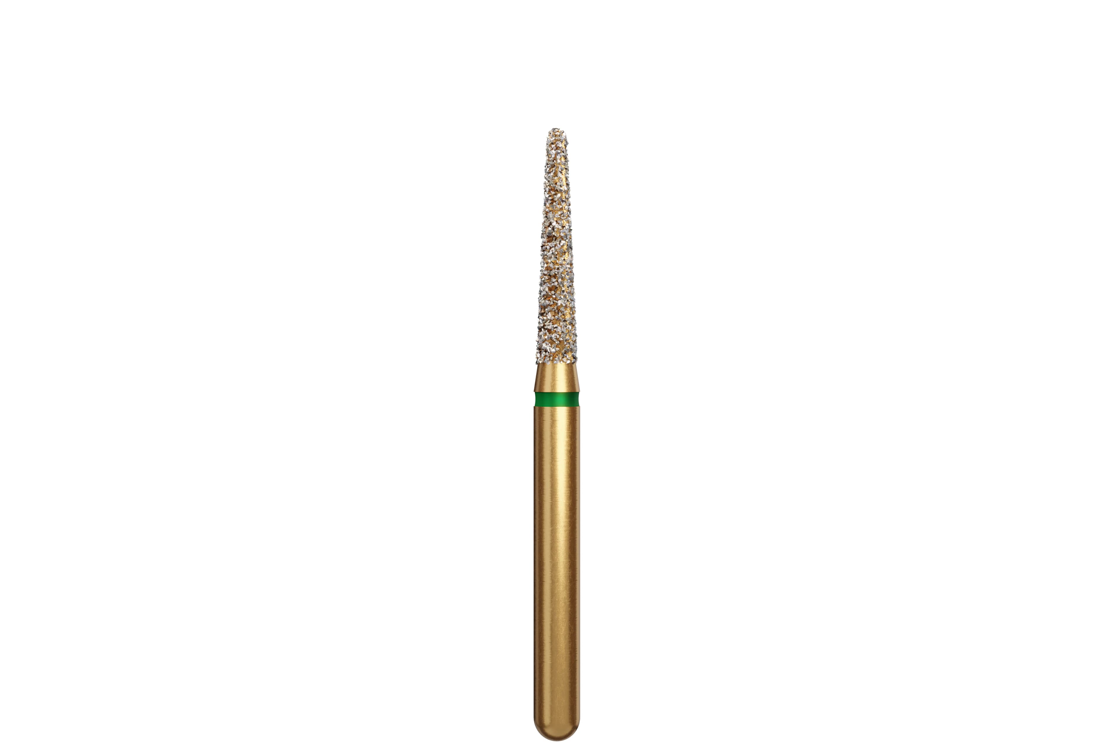 Coltene Alpen Multi-Use Multilayer Diamond Bur, FG, Coarse, Round End Taper, #856-016 (8.0), 5/Pkg - Alpen® Diamonds - Coarse - #856-016 (8.0) - Image 1