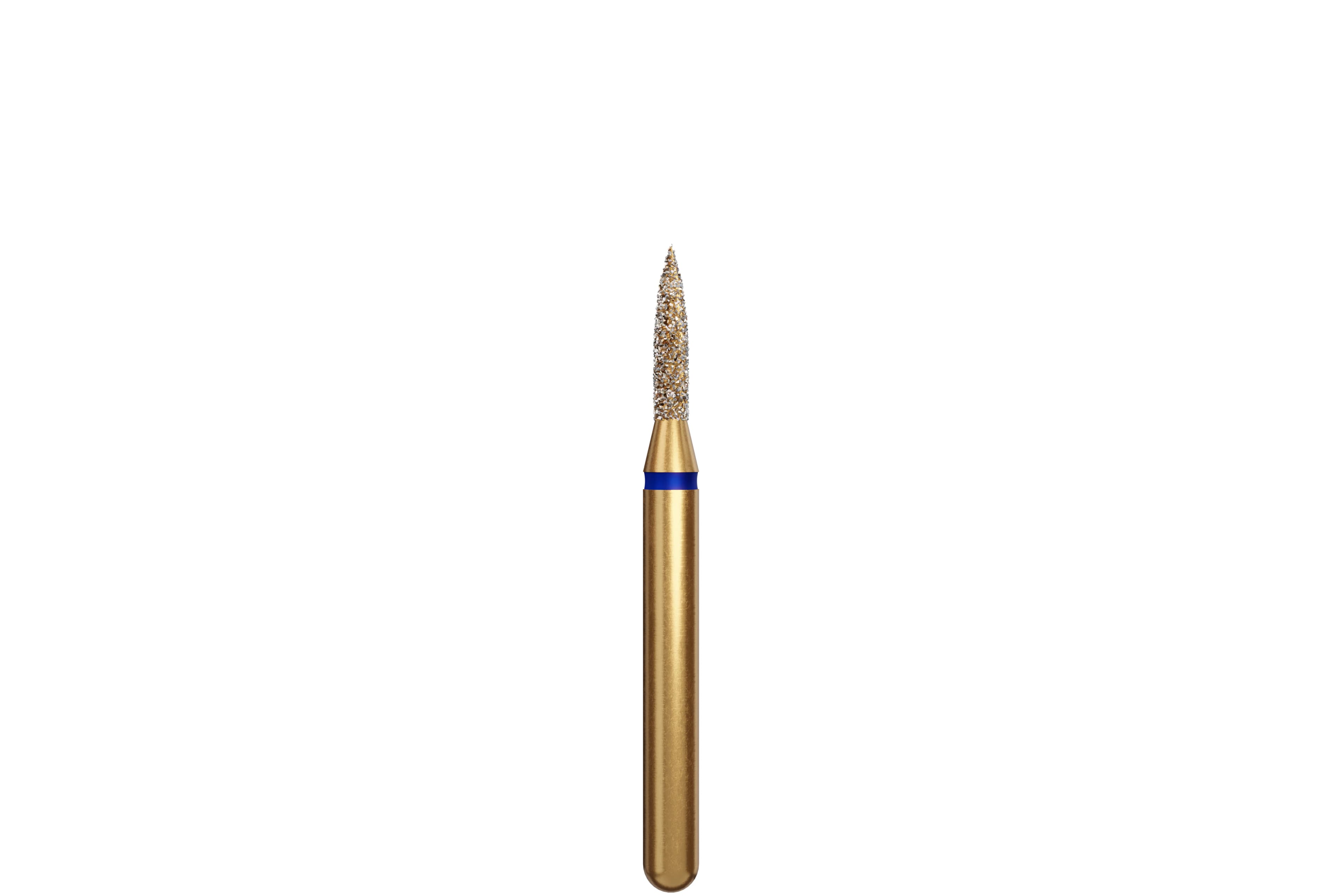Alpen Diamond Bur, FG, Flame, Medium, #860-012, 5/Pk, 60032431 - Alpen Diamond Burs, FG, Flame, Coarse, Green, # 860-012C, 5/Pk, 60032431 - Image 1