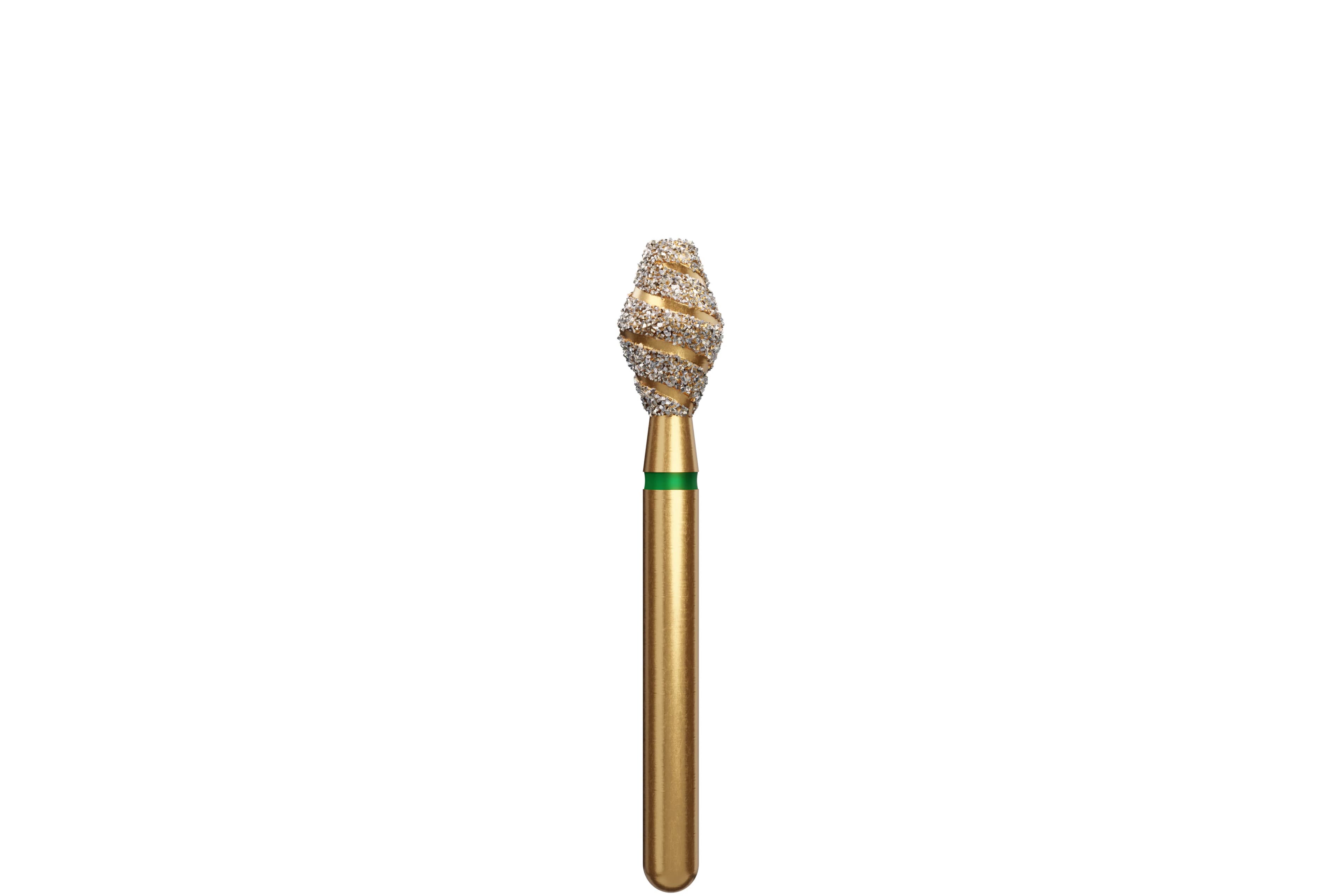 Alpen Multi-Use TurboCut Diamond Instrument, FG, Coarse, Green, Occlusal Reduction, #811, 3.3 mm Head Diameter, 5 mm Head Length, 5/Pkg, G811T-314-033-05.0 - Alpen Multi-Use Turbocut Diamond Instruments – FG, Coarse, Green, Occlusal Reduction, # 811, 3.3 mm Head Diameter, 5 mm Head Length, 5/Pkg - Alpen Multi-Use Turbocut Diamond Instruments – FG, Coarse, Green, Occlusal Reduction, # 811, 3.3 mm Head Diameter, 5 mm Head Length, 5/Pkg - Image 1