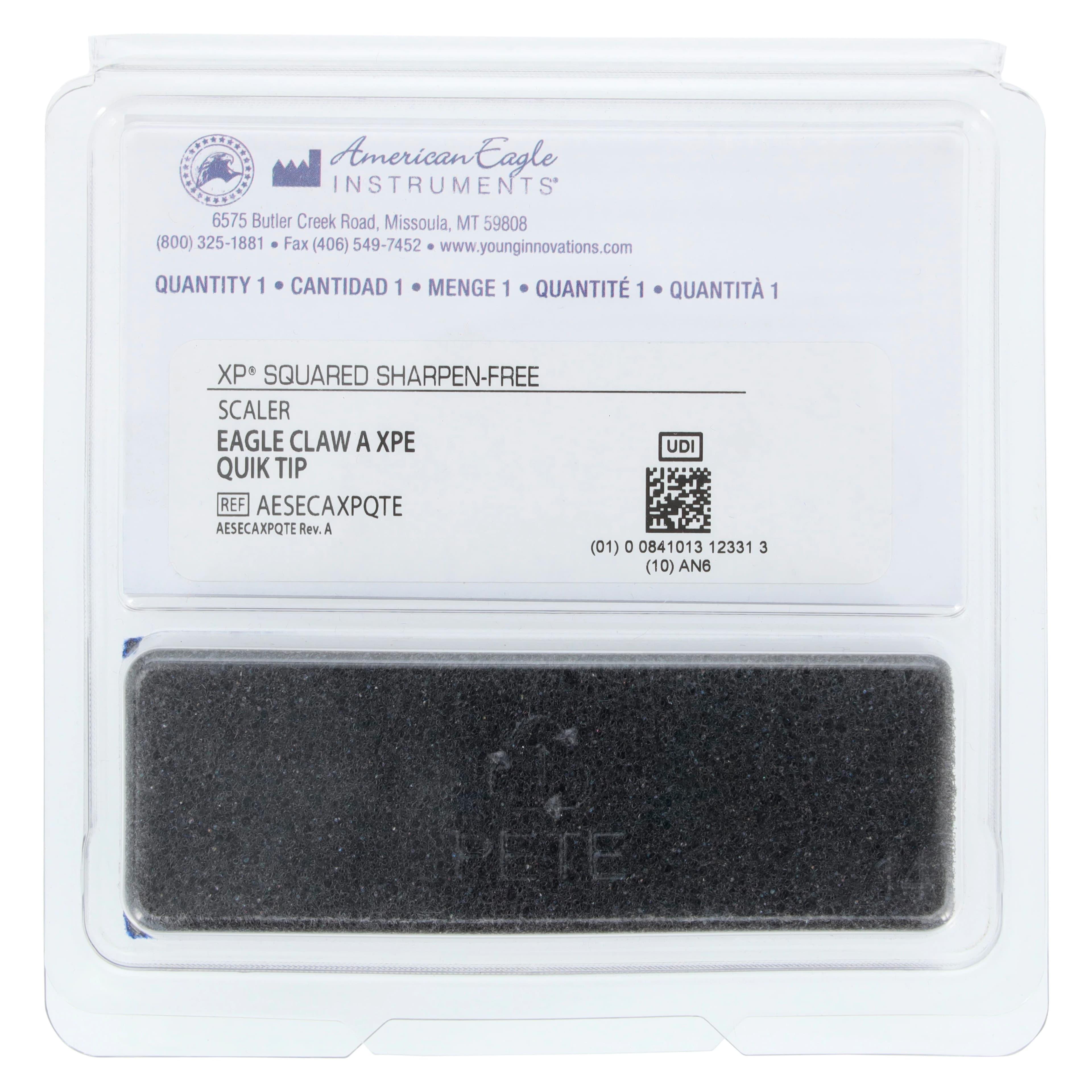 XP² Technology Quik-Tip Scaler Eagle Claw A, American Eagle Instruments, AESECAXPQT - Scaler Eagle Claw A XP Quik Tip - Image 1