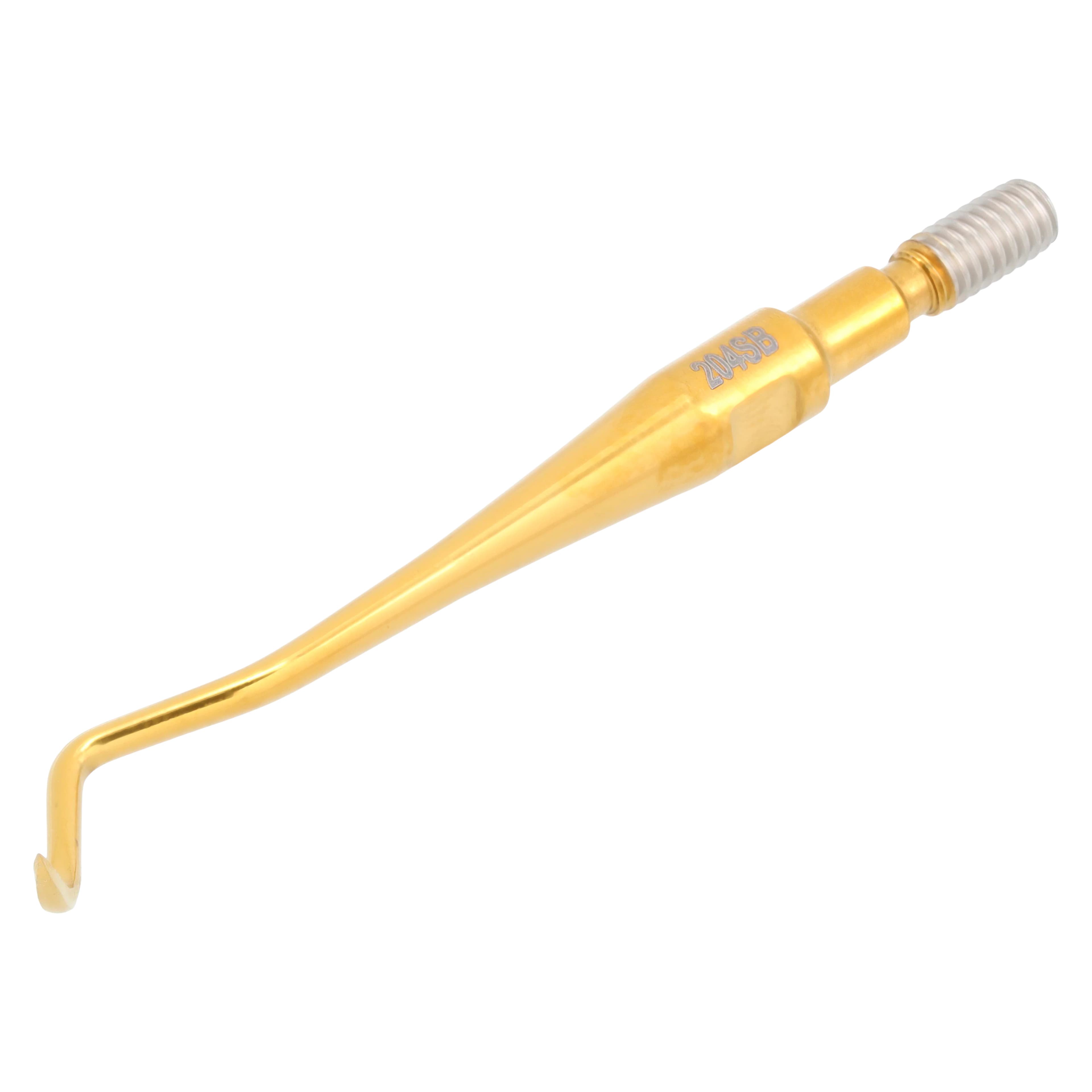 XP SQUARED Technology Quik-Tip Scaler Tip #204SB Sickle, Posterior, Cone Socket, 1/Pkg - XP SQUARED Technology Quik-Tip Scaler Tip – # 204SB Sickle, Posterior - XP SQUARED Technology Quik-Tip Scaler Tip – # 204SB Sickle, Posterior - Image 1