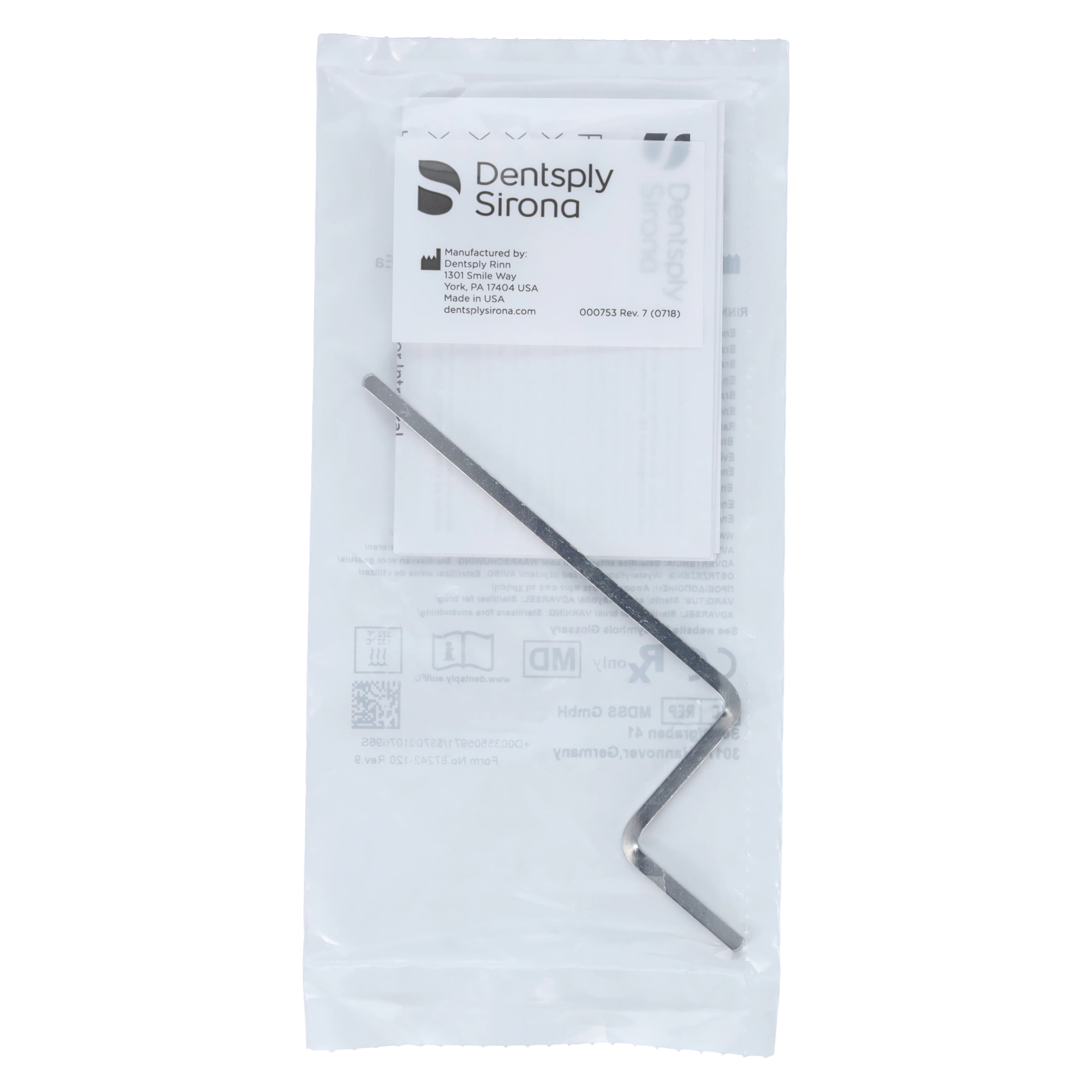 Dentsply Sirona Rinn XCP Endodontic Positioning Arm, Stainless Steel, No Pins, Green, 1/Pk, 55-0597 - XCP® Endodontic Arm for Film/PSP and Digital Sensors Green - Image 1