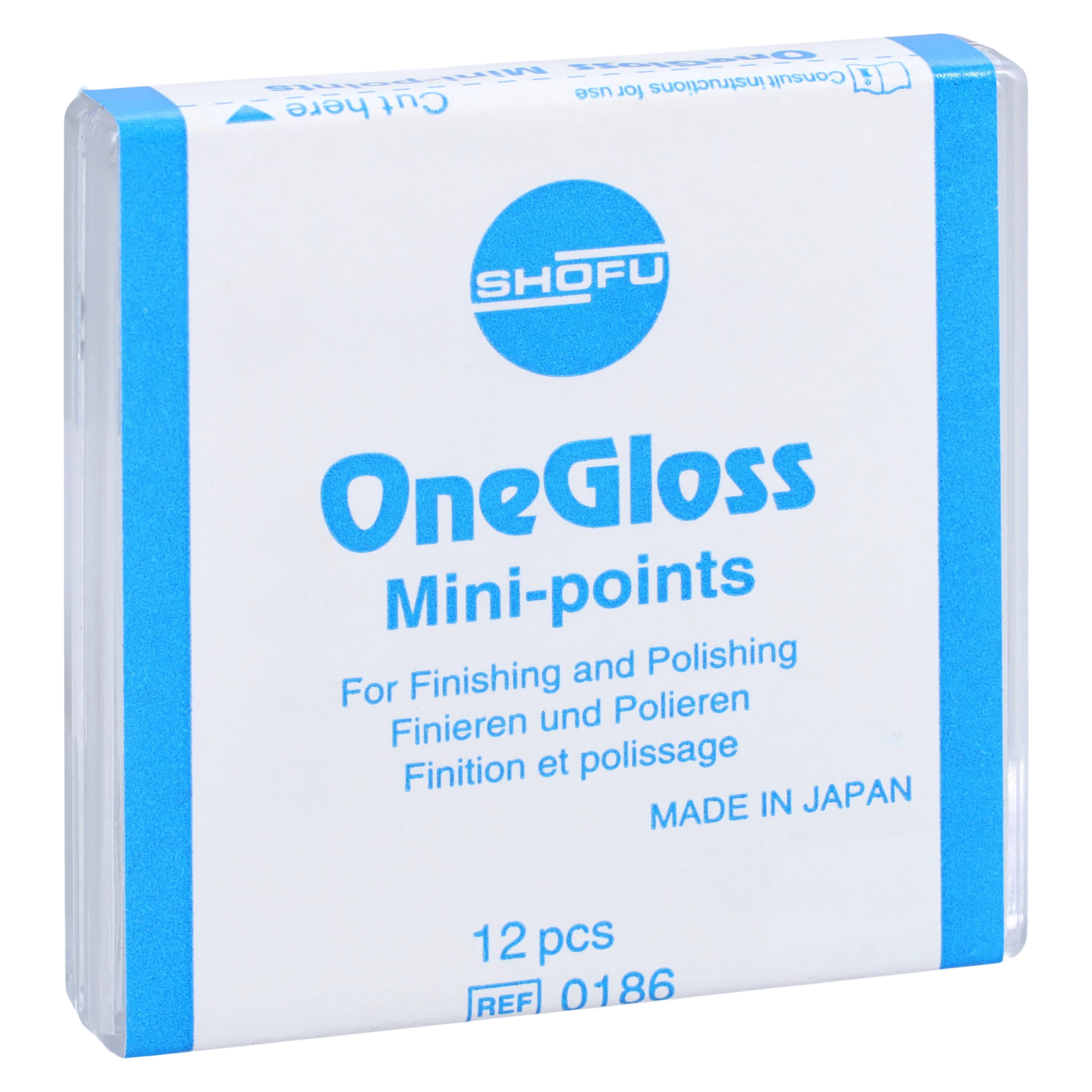 OneGloss Mini-Point CA Refill, Aluminum Oxide One-Step Finisher & Polisher, #030, 12/Pk, 0186 - Onegloss Mini-Point Refill (12) - Image 1