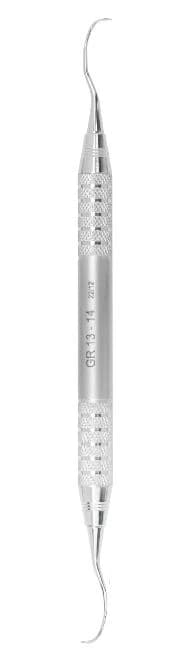 A. Titan Instruments Gracey 13/14 Curette, Double End, Short, Stainless Steel, 1 Each - Gracey 13-14 Curette Short - Image 1