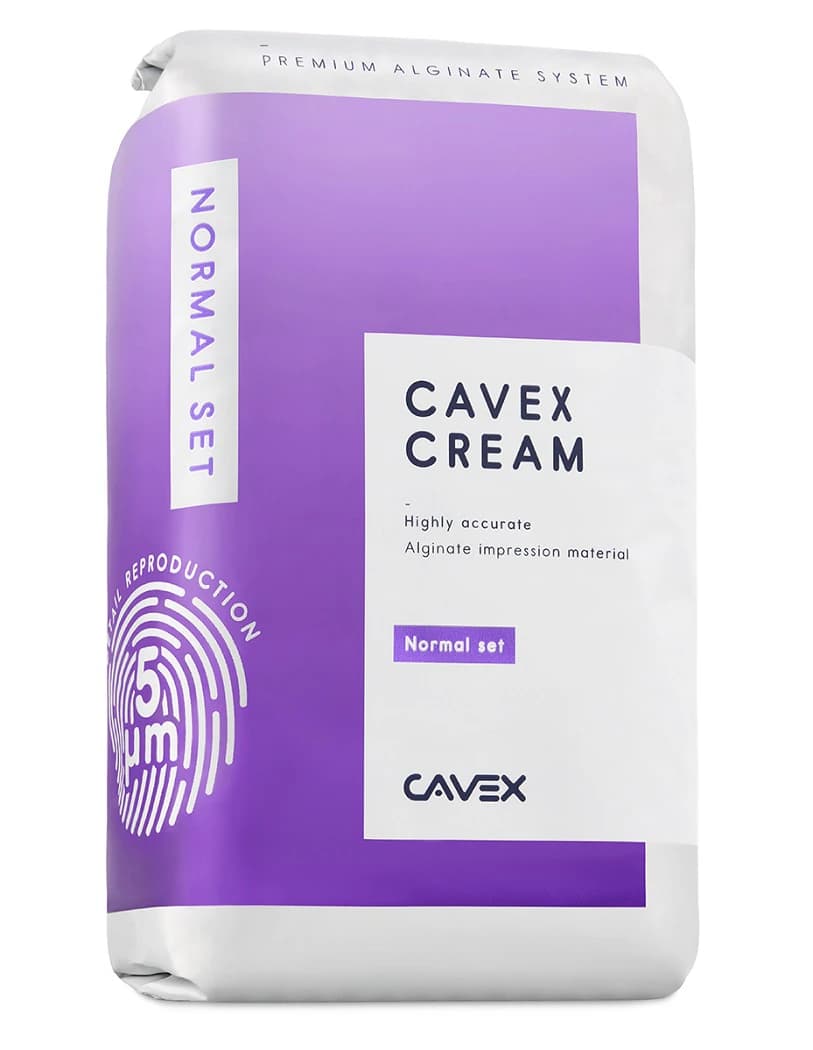 Cavex Cream Alginate, Normal Set, Bubblegum Flavor, Purple, Dust Free, 500 g (1.1 lb) Bag, AA600 - Cavex® Cream Alginate - Image 1