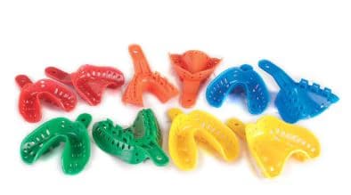 Excellent-Lock Disposable Ortho Impression Trays, Adult Upper, Small, Blue, 50/Pk, ITT-3U-50 - Excellent Lock Impression Trays, Adult, Upper, Small, 50/Pk, ITT-3U-50 - Image 1