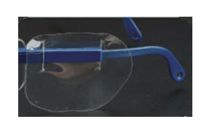 Plasdent Disposable Eyeglass Side Shields, Clear, One Size Fits All, Slide-On, 250/Box, 7006 - Plasdent - Eyeglass Side Shields 250Pcs/Box, 7006 - Image 1