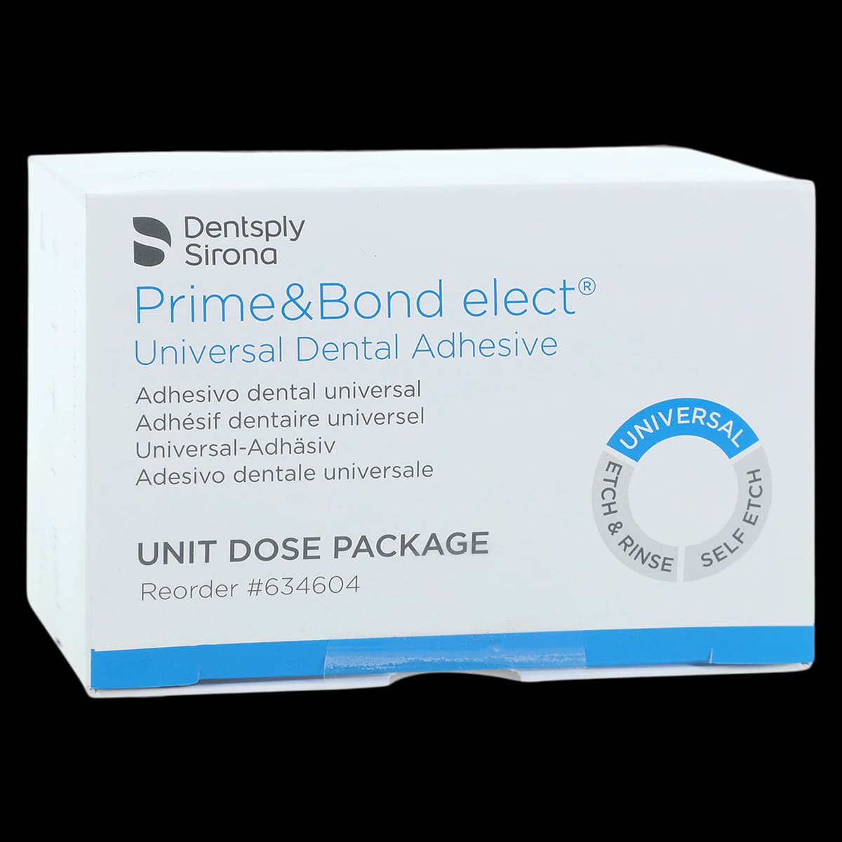 Prime & Bond Elect Universal Dental Adhesive, Light-Cure, Unit Dose Refill, 50/Pk, 634604 - Prime & Bond Elect Universal Adhesive, Light-Cure, Unit Dose Refill, 50/Pk, 634604 - Image 1