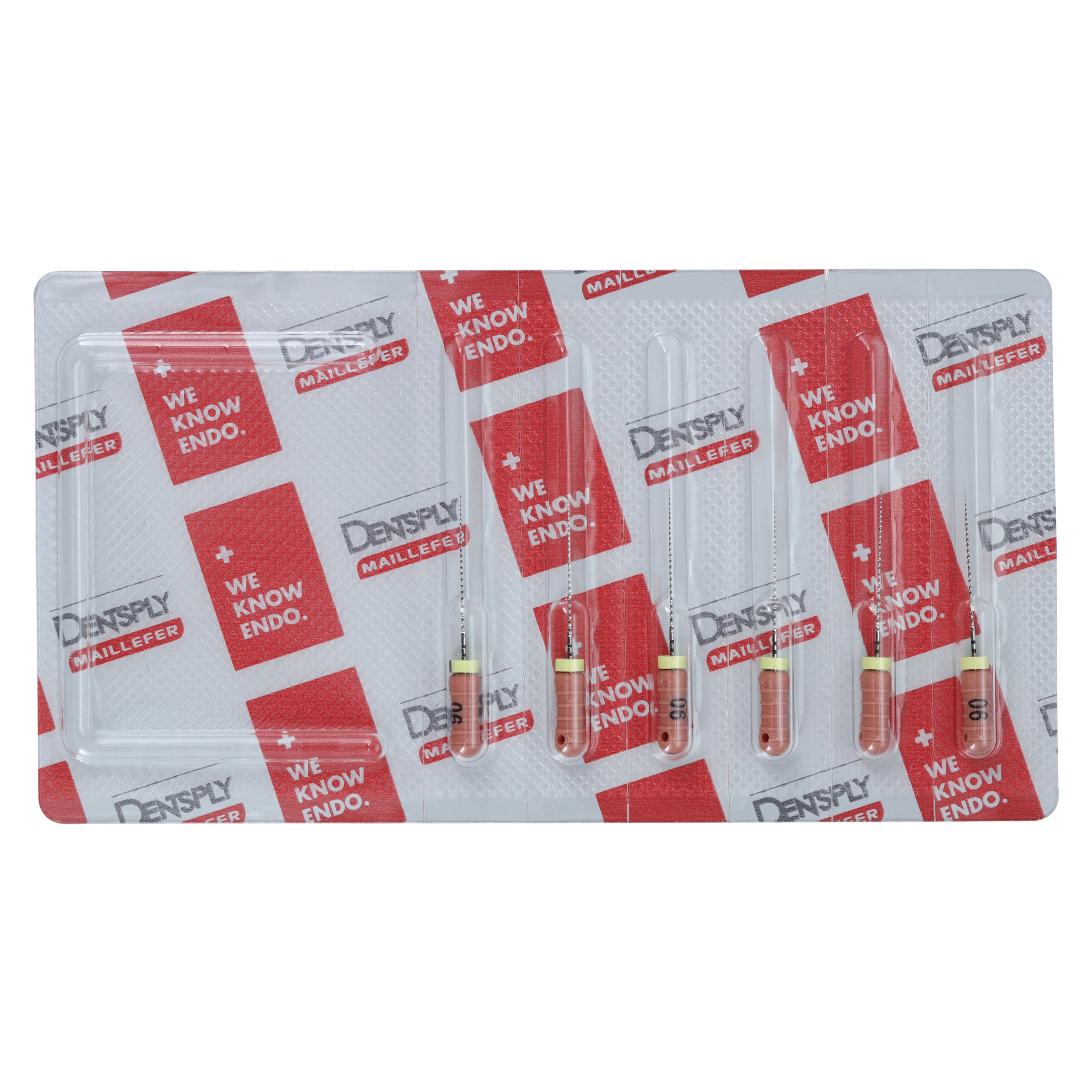 Ready-Steel C+ Stainless Steel Endodontic Hand File, 21 mm, Size #06, Pink, 6/Pk, 6700621 - Ready-Steel C+ Stainless Steel Hand Files, 21 mm, # 06, Pink, 6/Pk, 6700621 - Image 1