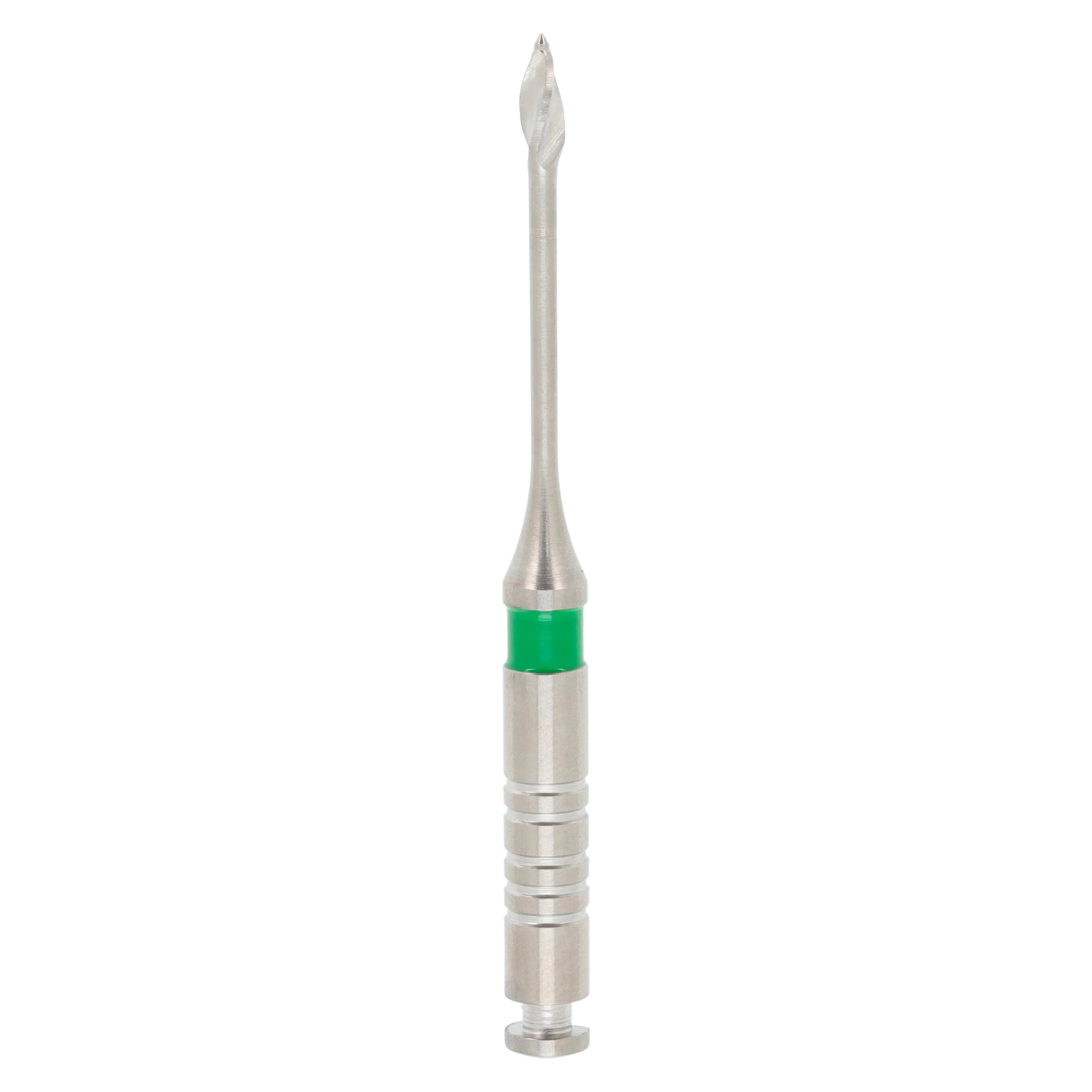 Dentsply Maillefer Gates Glidden Drills, Short, Stainless Steel, #5 (Green), 28mm, Right Angle, 6/Pk, 671534 - Gates Glidden Drills Short SS #5 28mm 6/Pk - Image 1