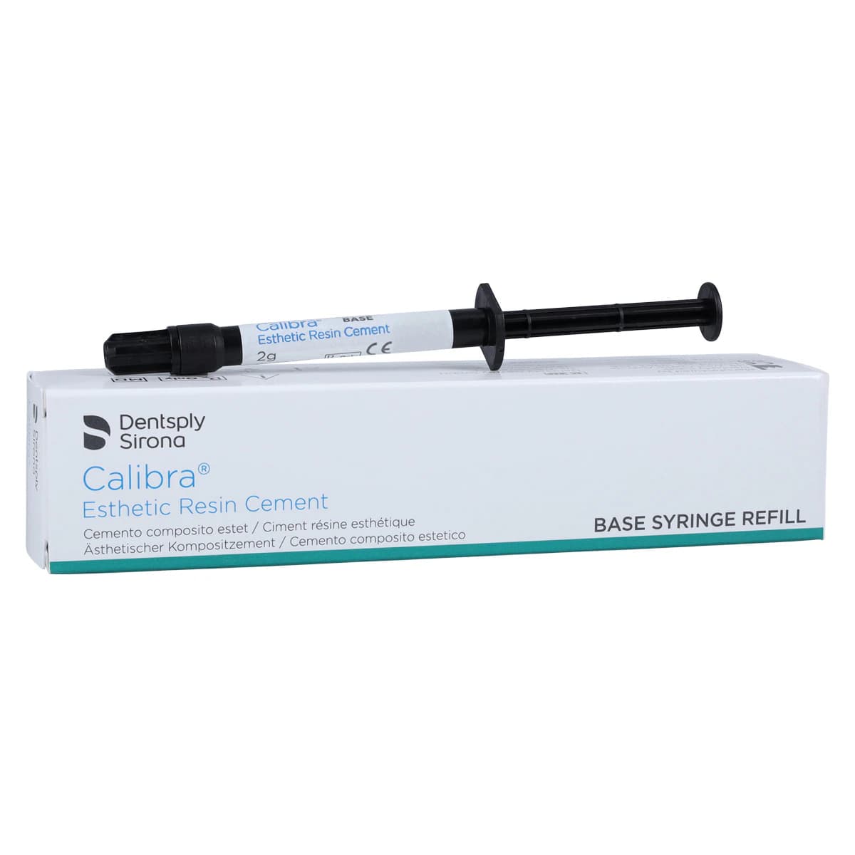 Calibra Esthetic Resin Cement, Base Refill, Translucent, 2 g Syringe, 607064 - Calibra Esthetic Resin Cement, Base Refill, 2 g, Translucent, 607064 - Image 1