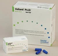 Valiant Ph.D. Sure Cap Amalgam Alloy Capsules, 1 Spill, Regular Set, 400 mg, Blue, 50/Box, NA6050410 - Valiant Ph.D. Amalgam Capsules, 1 Spill, Regular Set, 400 mg, Blue, 50/Pk - Image 1