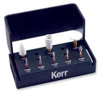 Kerr AXIS MW Series Composite Finishing & Polishing Logic Set, LS-309 - MW Trimming and Finishing Set - Image 1