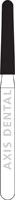 NTI FG Diamond Bur, Coarse Grit, Round End Taper, #856-016, Short Shank, 1.6 mm Head, 8.0 mm Length, 5/Pkg - NTI® FG Diamonds - Coarse - #856-016 (8.0) SS - Image 1