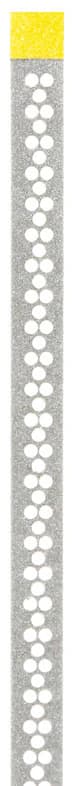 NTI Perforated Diamond Finishing Strips, Narrow, 2.5 mm, Superfine (Yellow), 10/Pk, FSP2-SF - NTI Perforated Diamond Finishing Strips, Narrow, 2.5 mm, Superfine, 10/Pk, FSP2-SF - Image 1
