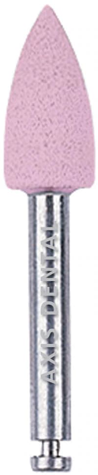 NTI Goldstar Polishers, Pink, RA, Flame Shape, Superfine, 10/Pk, P18232 - NTI Goldstar Polishers for Polishing Gold and Other Precious and Semi-Precious - Image 1