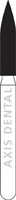 NTI Diamond Bur, Flame, Fine Grit, Friction Grip (FG), #862-016, 1.6 mm Diameter, 8.0 mm Length, 5/Pkg, F862-016 - NTI® FG Diamonds - Fine - #862-016 (8.0) - Image 1