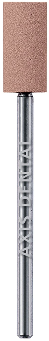 Kerr AXIS NTI Brown Stone Abrasive, Large Cylinder, HP Medium, 6.5 mm x 13.0 mm, 100/Pack, BM731-HP100 - NTI Brown Abrasives Brown Medium HP, Large Cylinder, Size 6.5 mm, Length 13.0 - Image 1