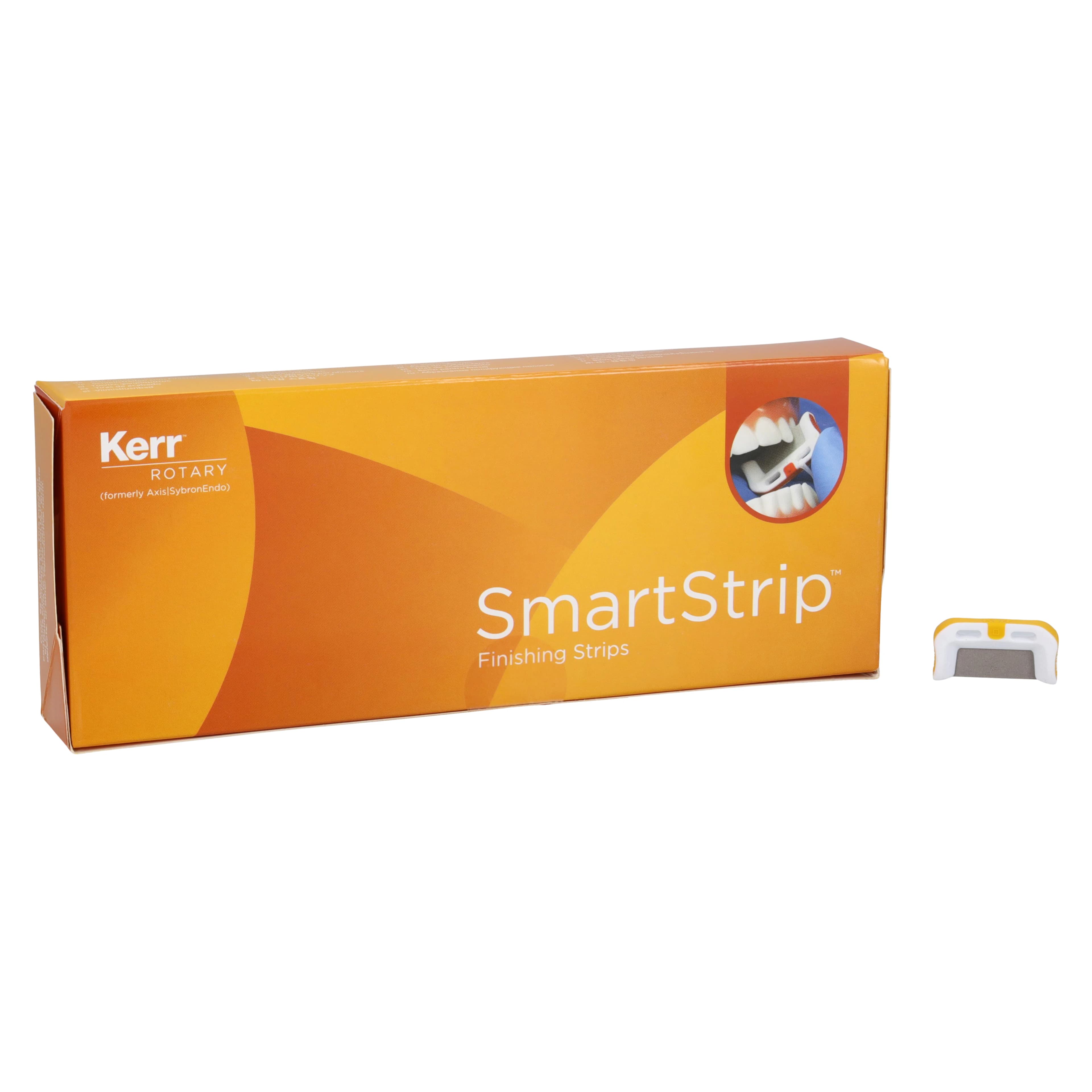 SmartStrip Finishing Strips, Double-Sided, Super Fine, 0.18mm, Yellow, 10/Pk, SSDS-SF - SmartStrip™ Finishing Strips - Double-Sided Super Fine - 0.18mm (Yellow) - Image 1