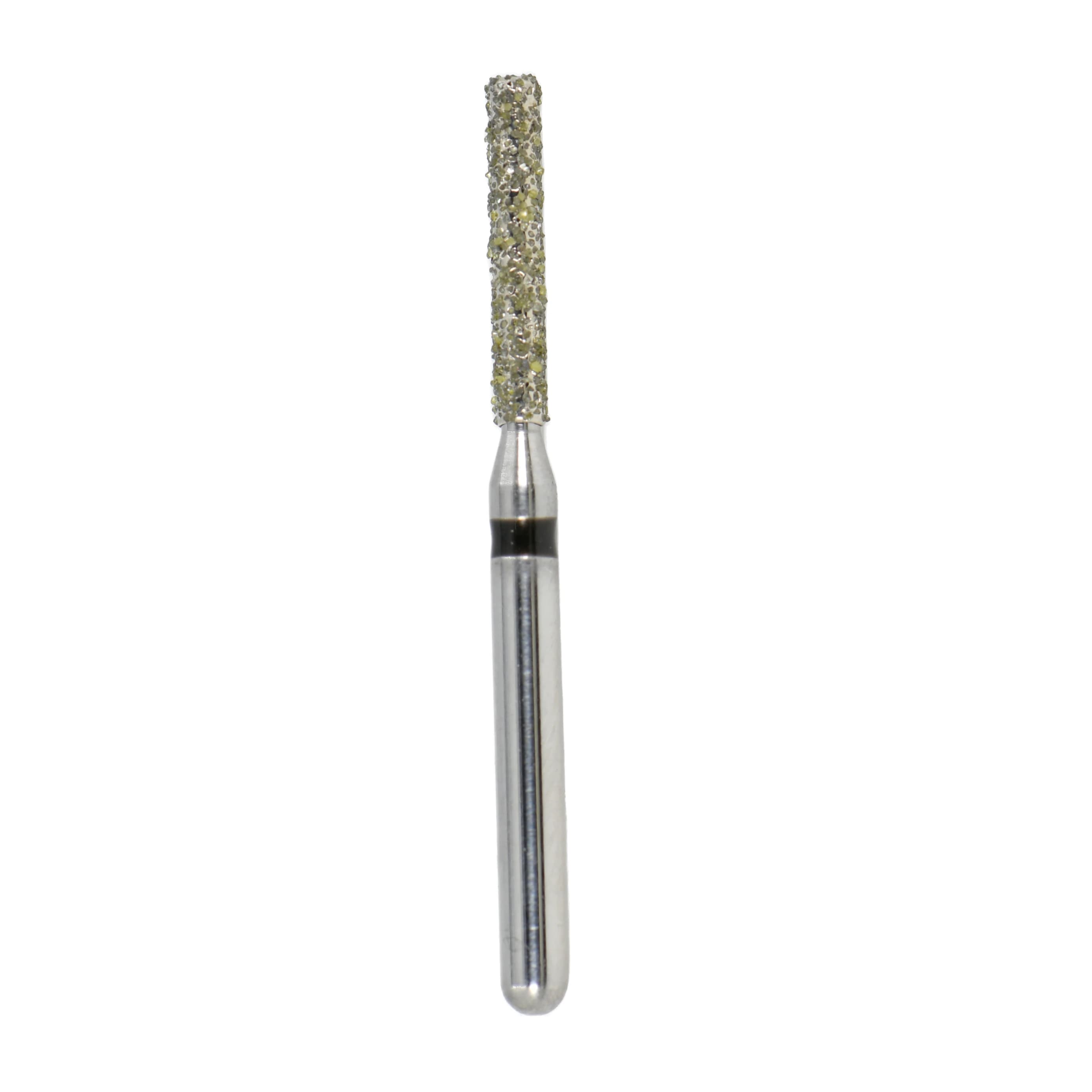 SimpliCut Sterile Single-Use Diamond Bur, Flat End Cylinder, Super Coarse, Friction Grip, 837-012, 25/Pk, SC837-012-D - #837-012 Super Coarse SimpliCut Diamond Bur Flat End Cylinder Pack of 25 - Image 1
