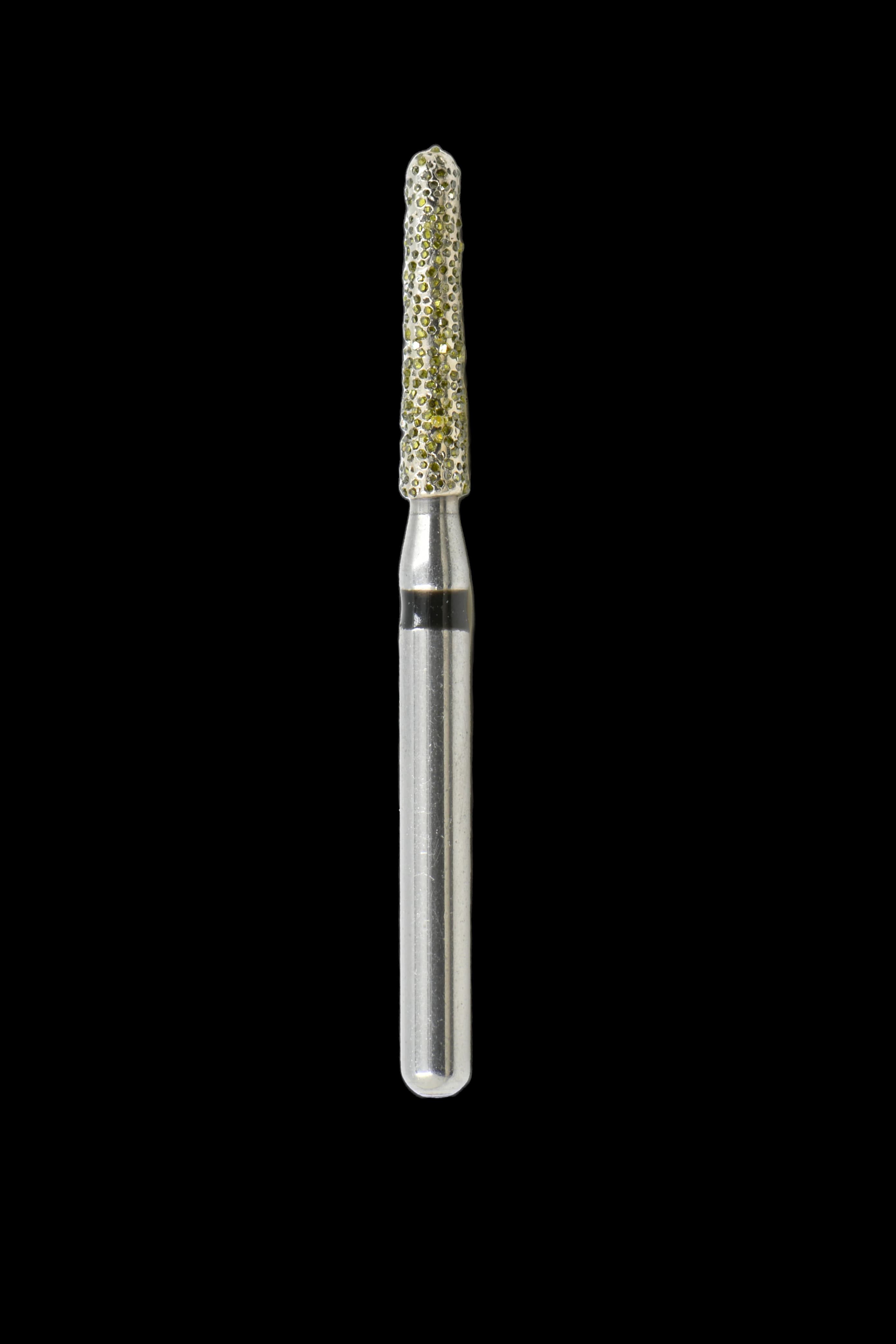 SimpliCut Single-Use Sterile Diamond Bur, Round End Taper, Super Coarse, Friction Grip, 25/Pkg, SC856-014-D - #856-014 Super Coarse SimpliCut Diamond Bur Round End Taper Pack of 25 - Image 1