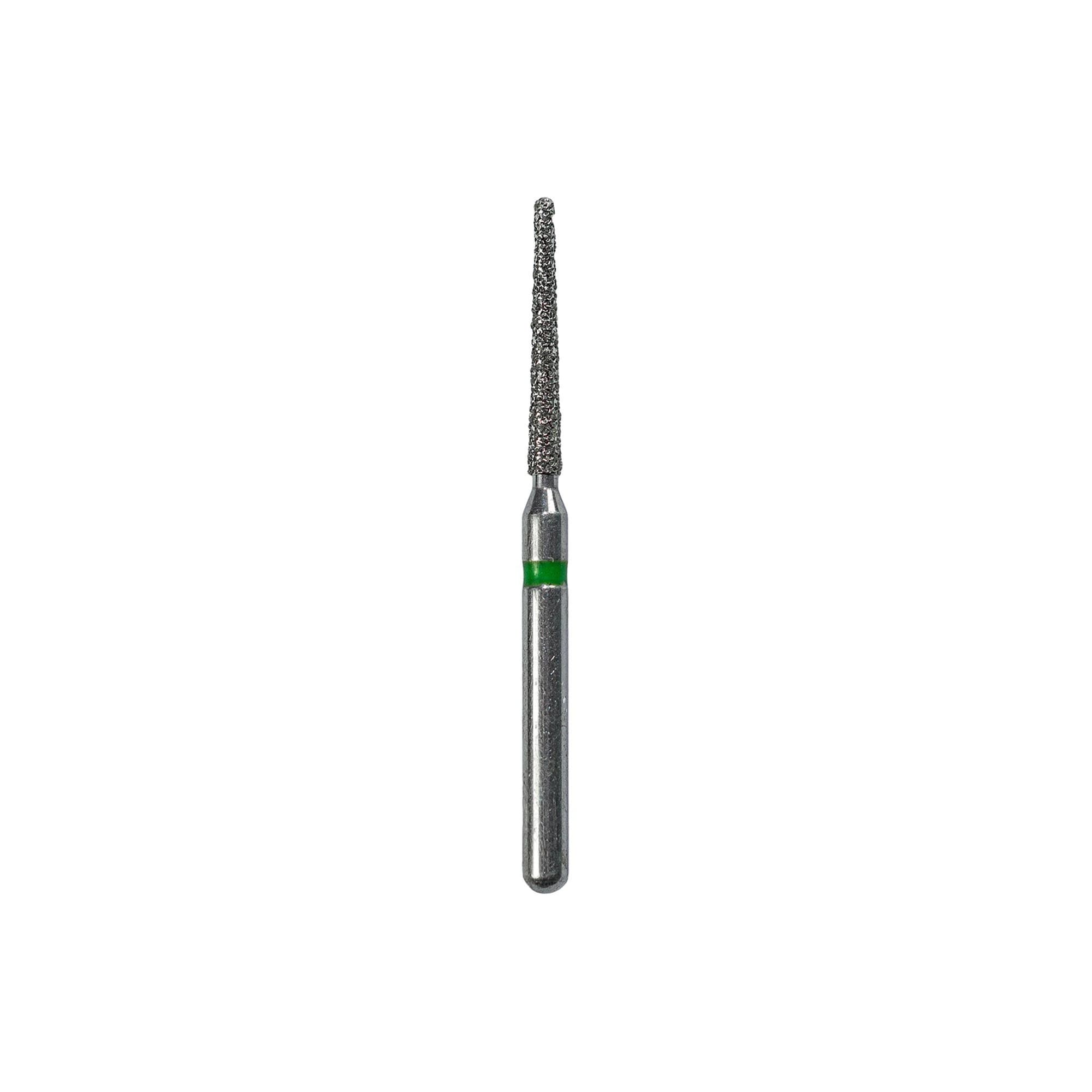 SimpliCut Single-Use Sterile Diamond Bur, Round End Taper, Coarse Grit, Friction Grip, 25/Pkg, C850-012-D - #850-012 Coarse SimpliCut Diamond Bur Round End Taper Pack of 25 - Image 1