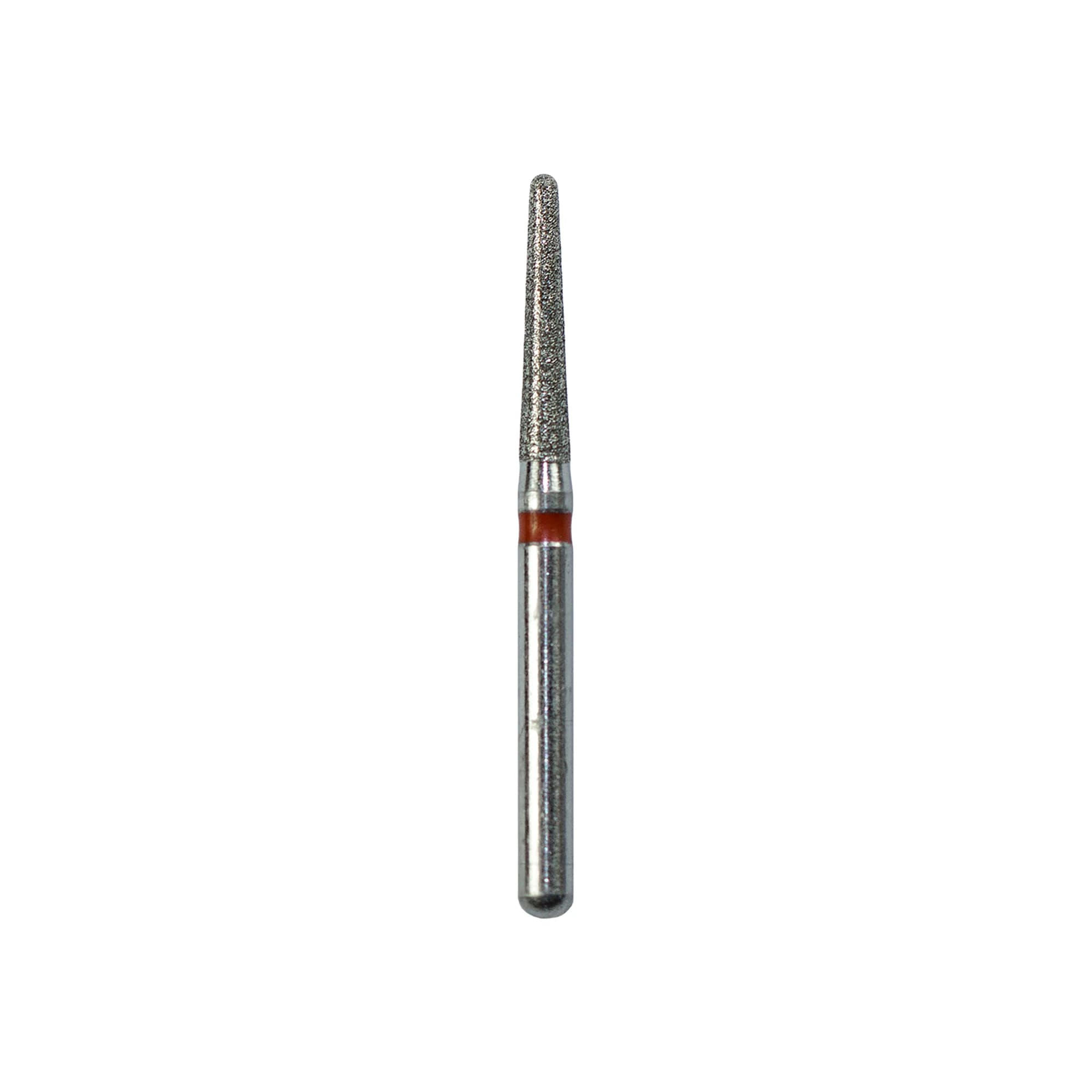 SimpliCut Single-Use Sterile Diamond Bur, Round End Taper, Fine Grit, Friction Grip, F856-016-D, 25/Pk - #856-016 Fine SimpliCut Diamond Bur Round End Taper Pack of 25 - Image 1