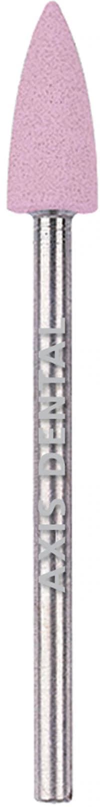 NTI Goldstar Polishers, Pink, Flame Shape, HP, Superfine, 10/Pack, P18244 - NTI Goldstar Polishers for Polishing Gold and Other Precious and Semi-Precious - Image 1